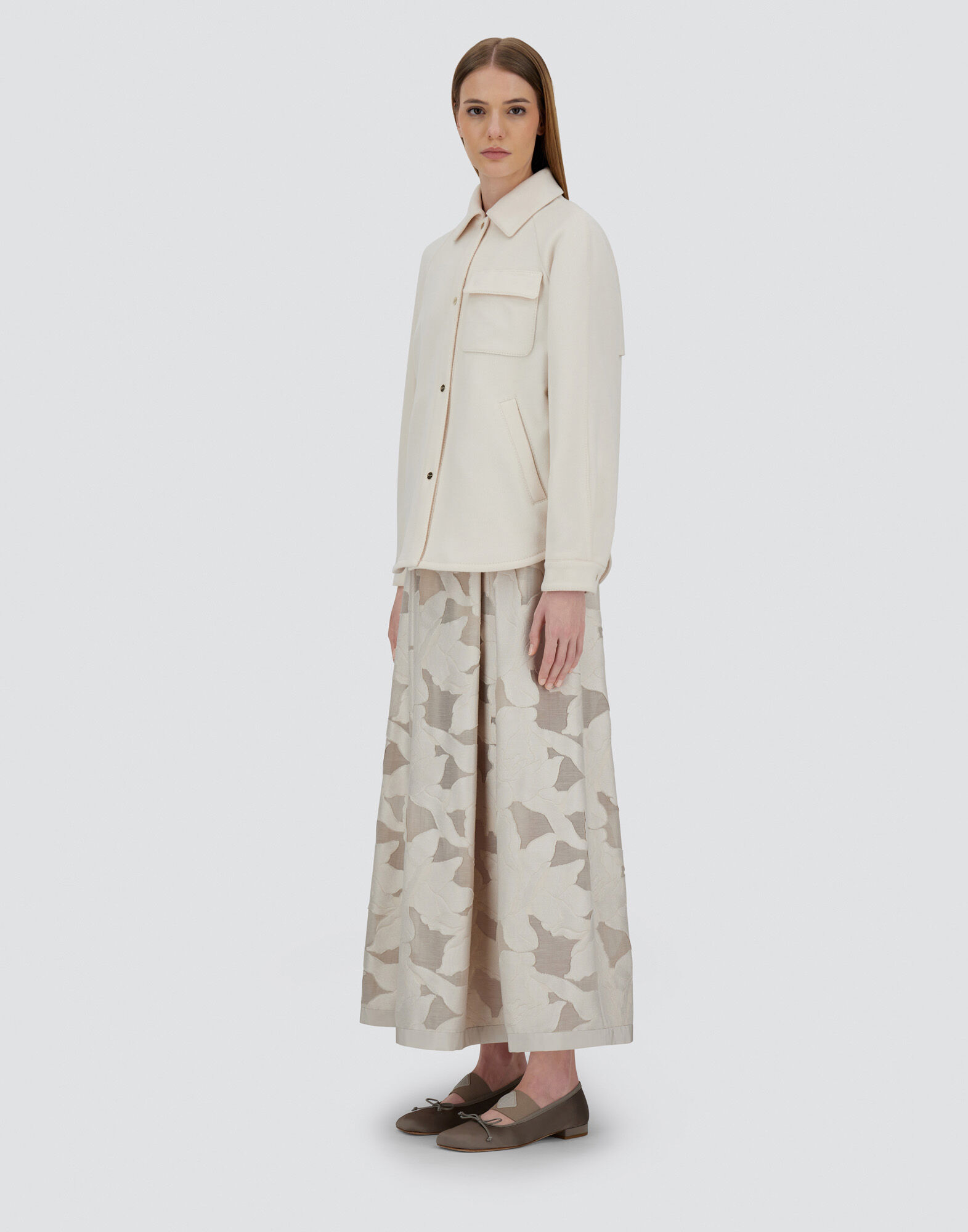 LAST COLD WOOL SHACKET