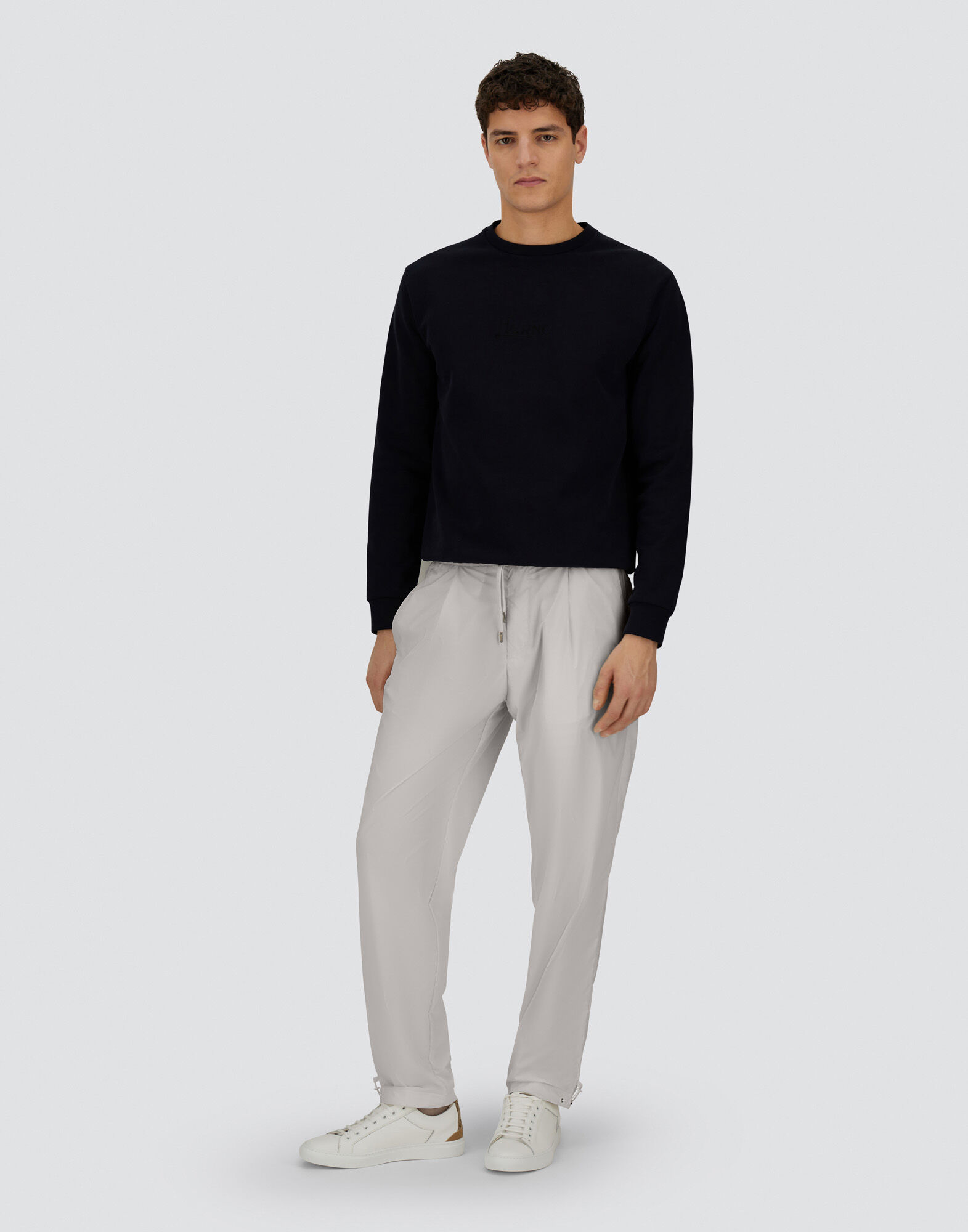 RESORT TROUSERS IN LIGHT NYLON STRETCH