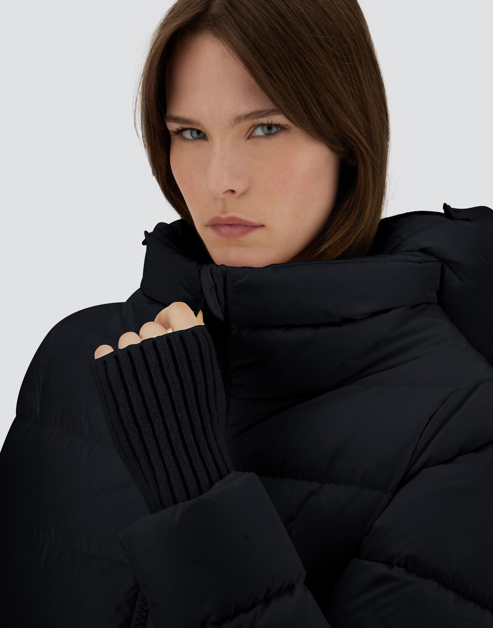 A-SHAPE JACKET IN NYLON CHAMONIX