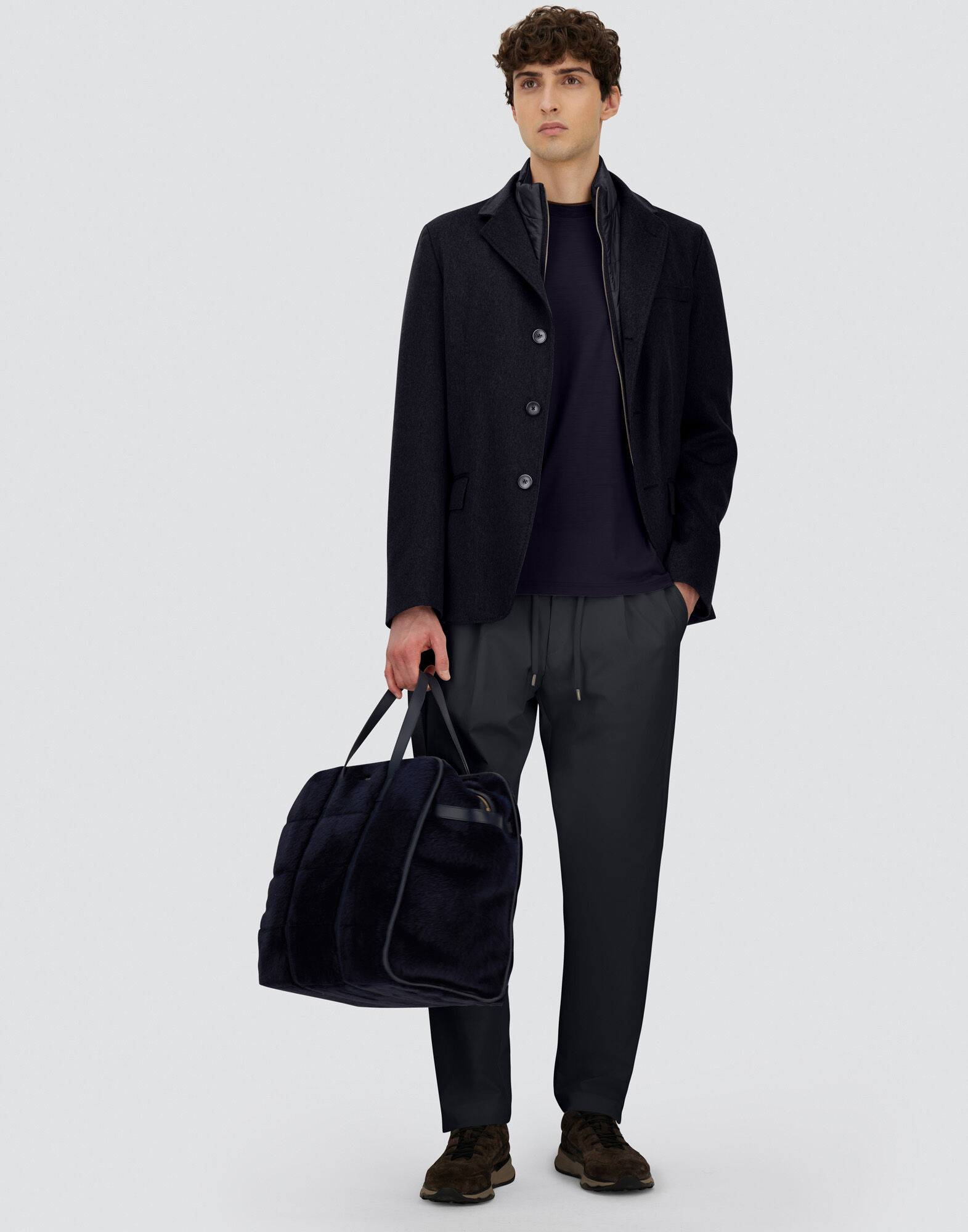 BLAZER IN PURE CASHMERE