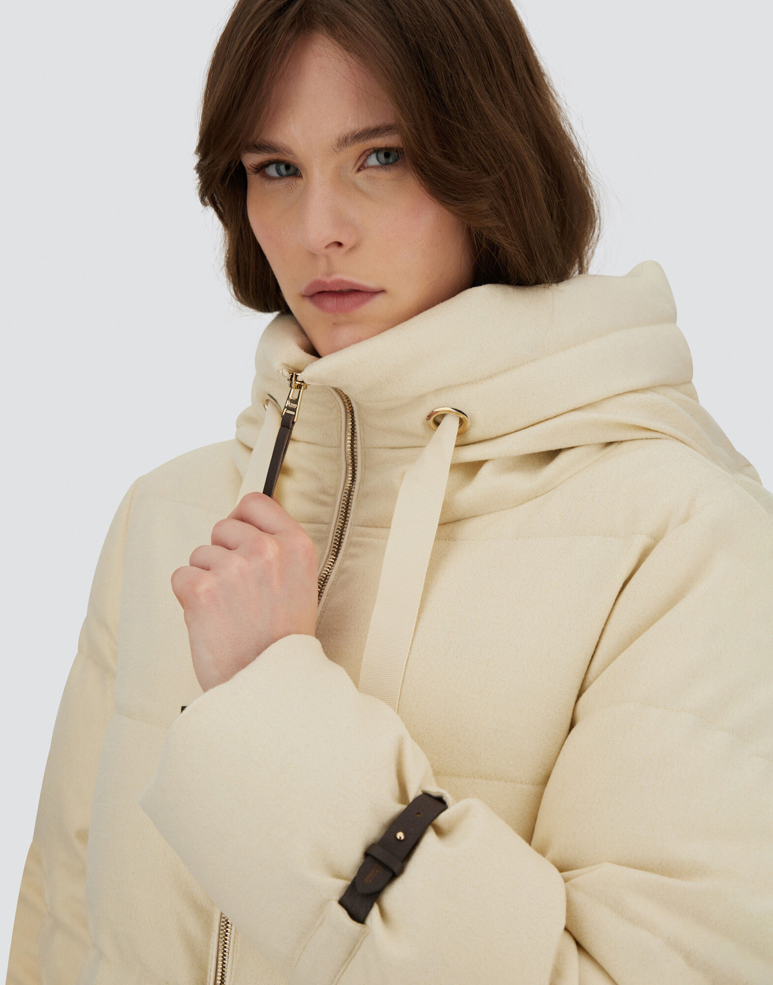 JACKET IN BI-STRETCH LUREX WOOL