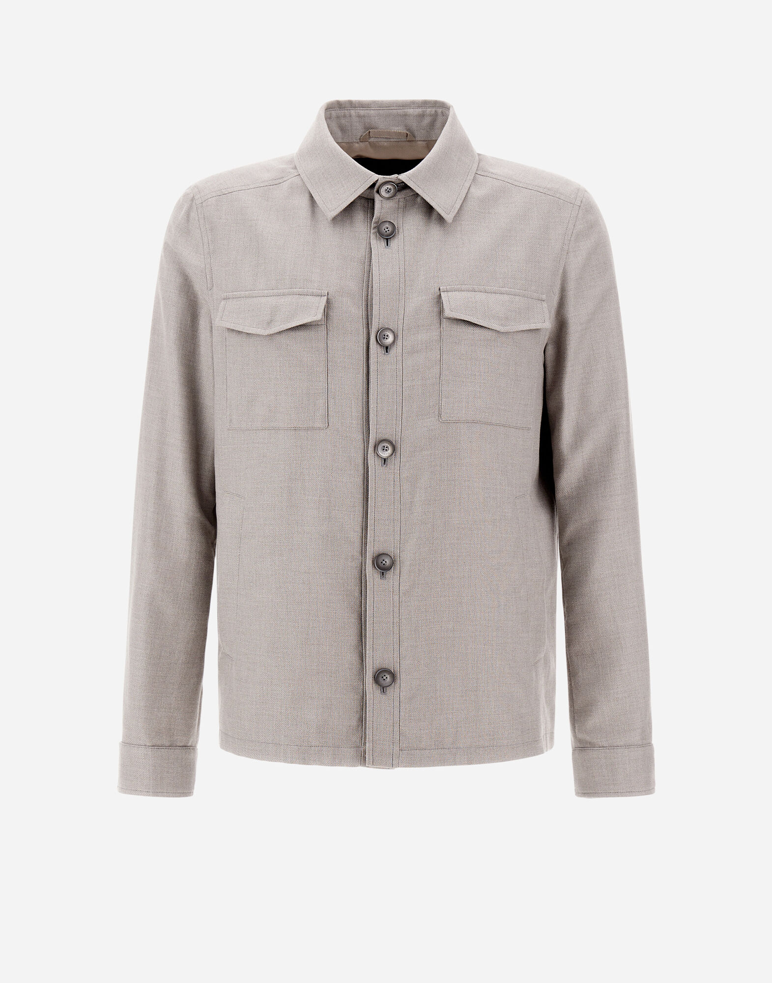 COTTON CASHMERE RAIN SHIRT