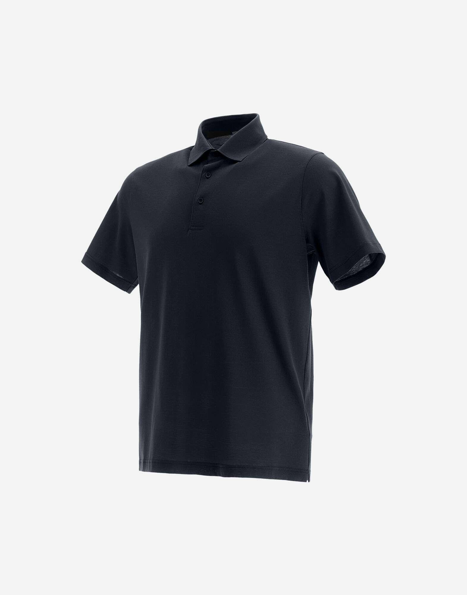 JERSEY CREPE POLO SHIRT