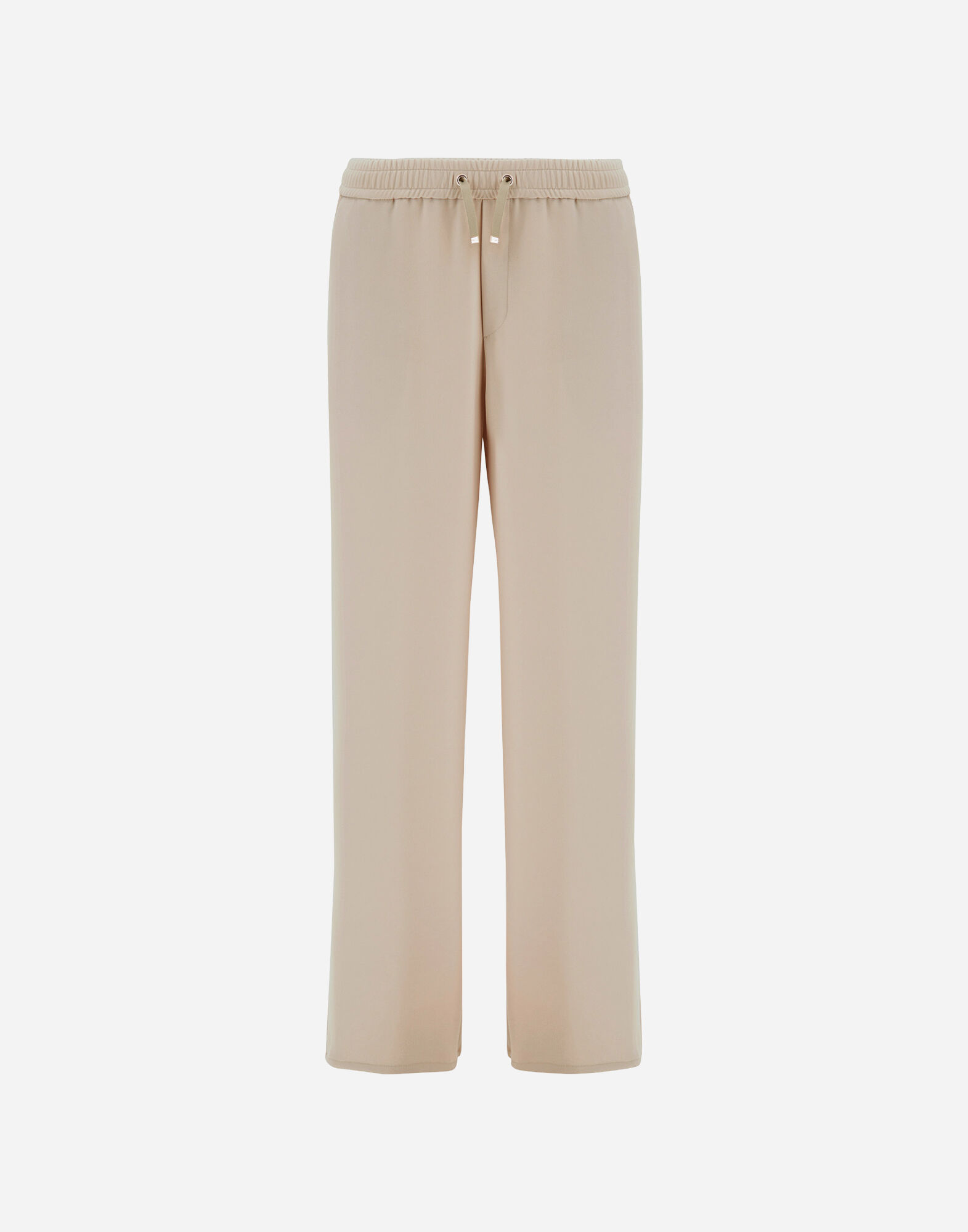 TROUSERS IN MATT CREPE SATIN