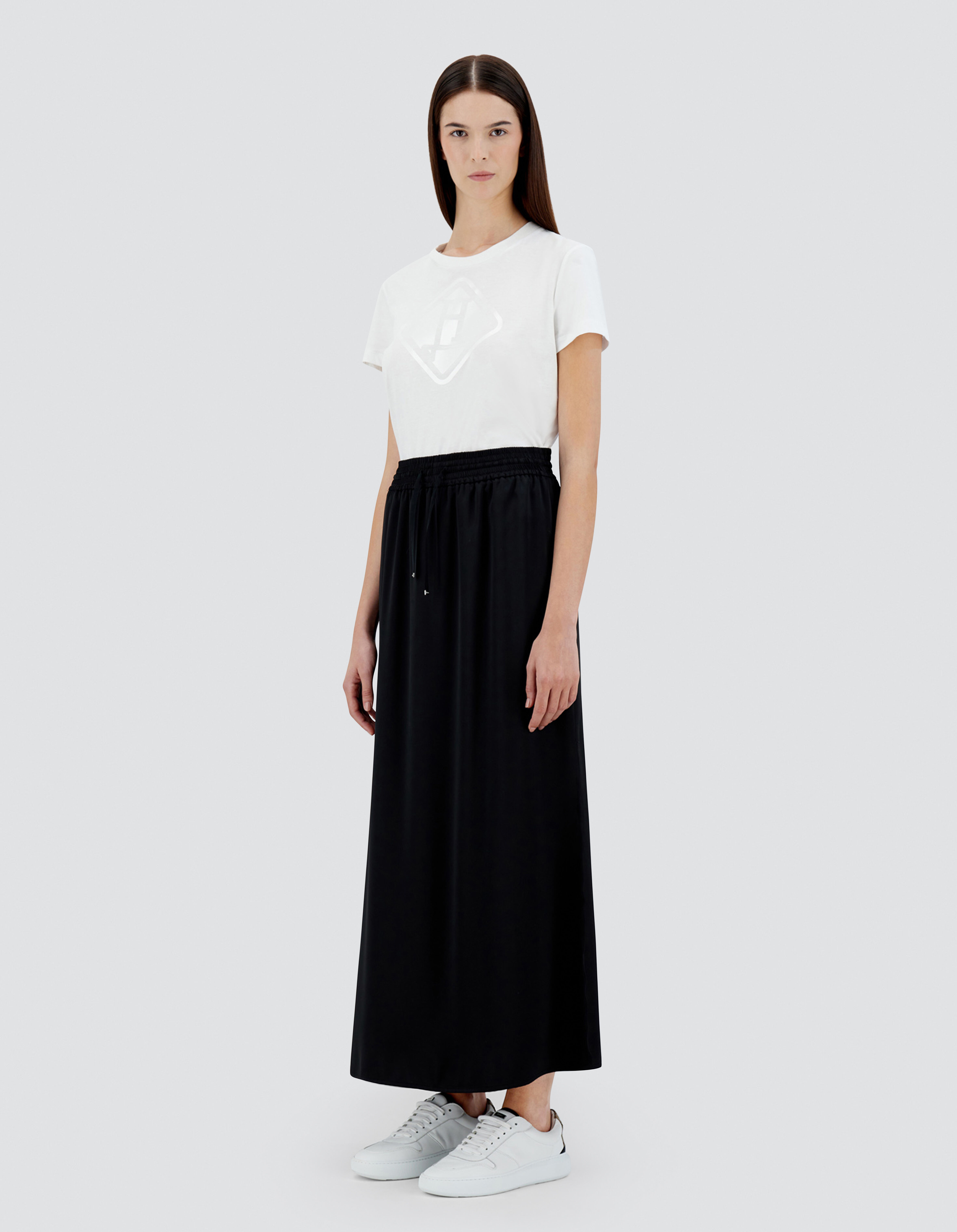 SATIN SKIRT