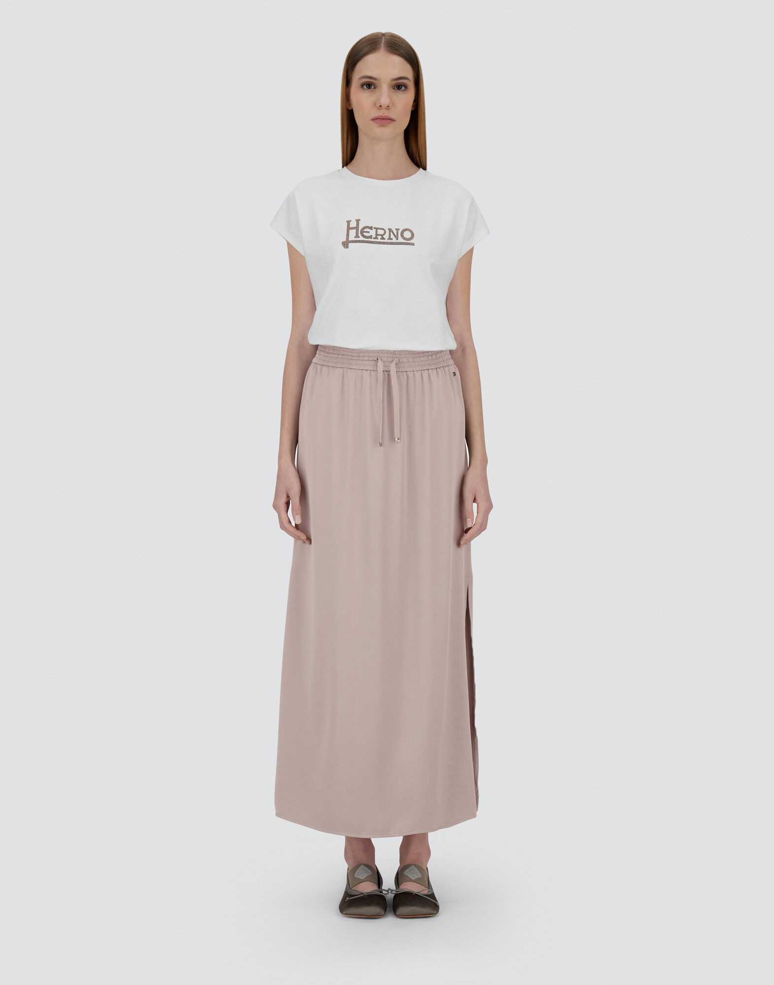 SATIN SKIRT