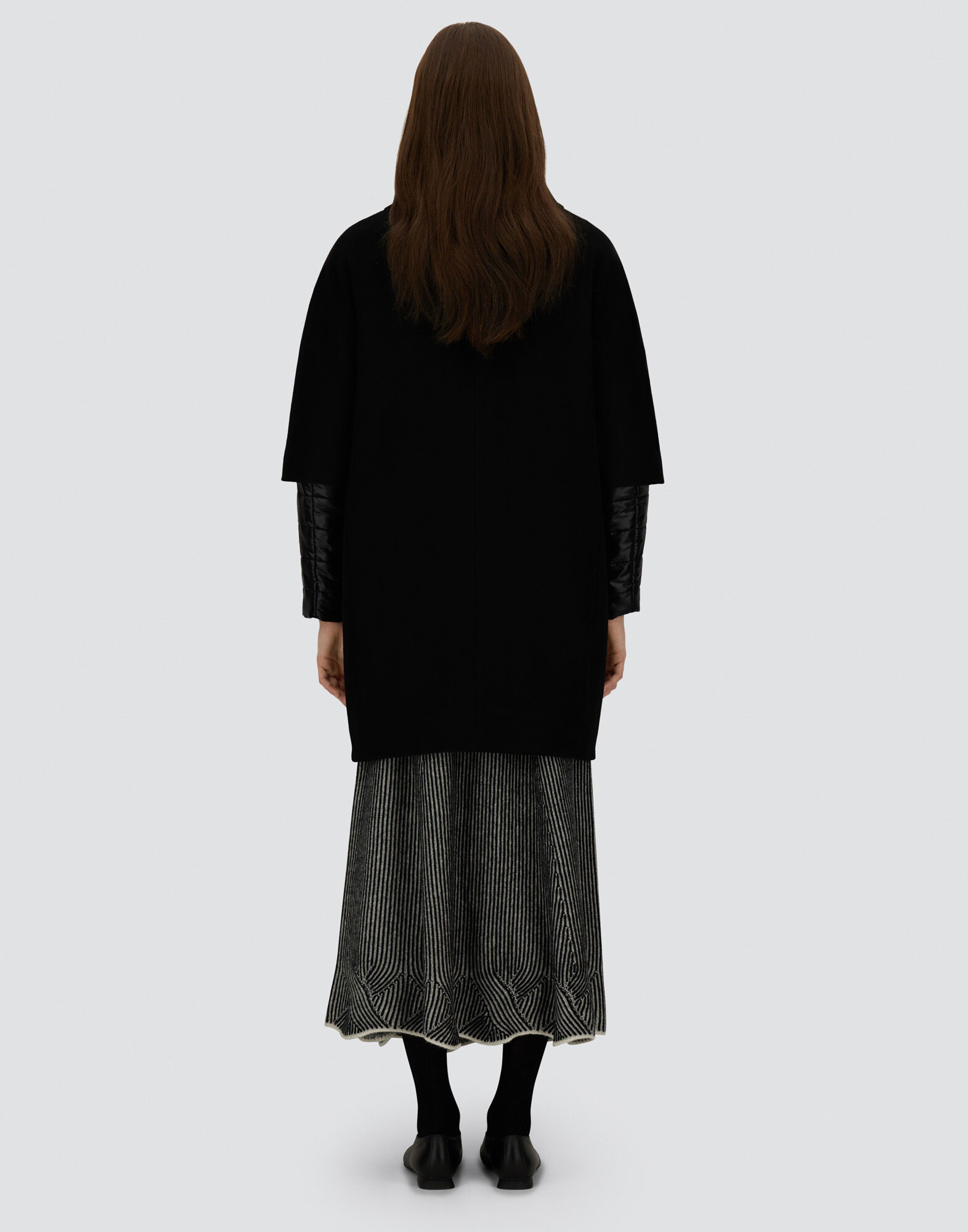 COAT IN LUXURY WOOL AND NYLON ULTRALIGHT
