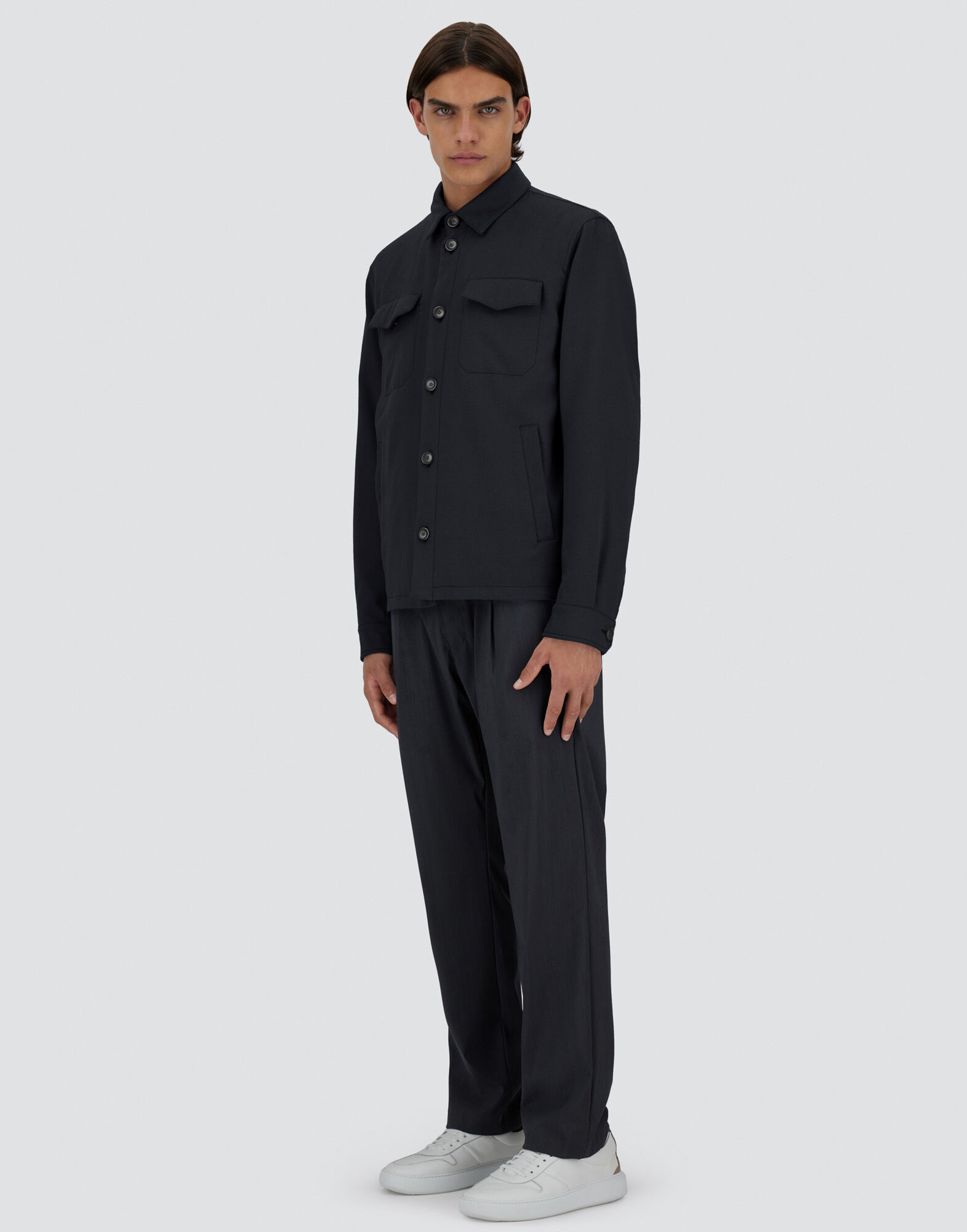 SILK AND CASHMERE SHACKET