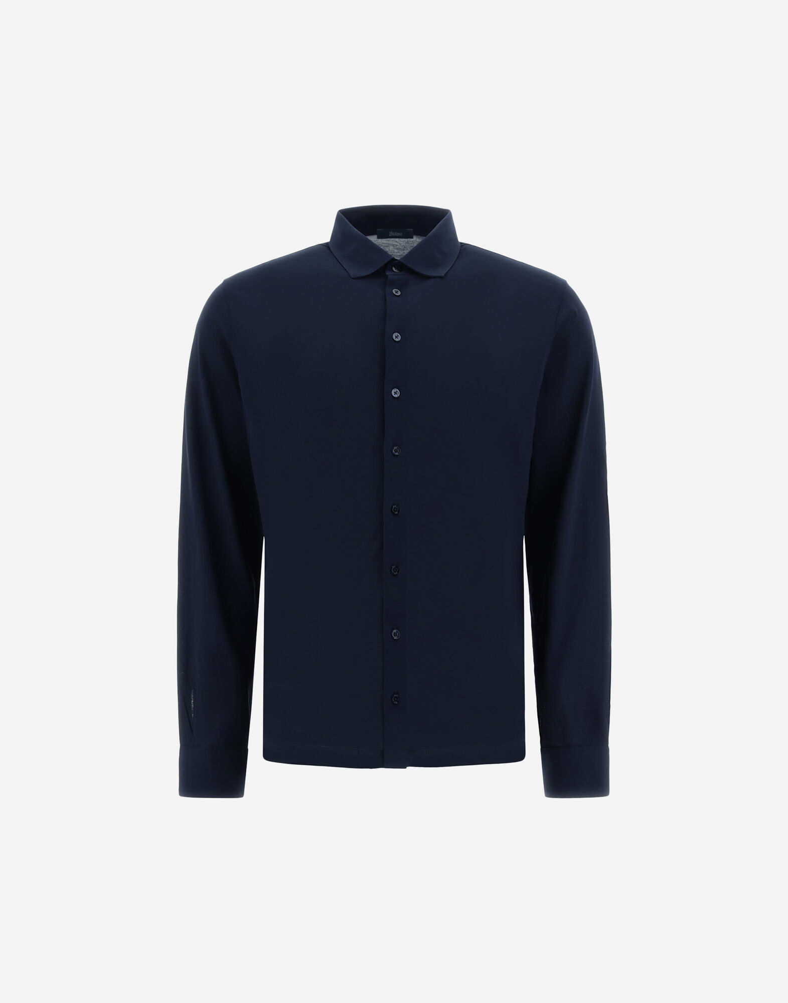 JERSEY CREPE POLO SHIRT