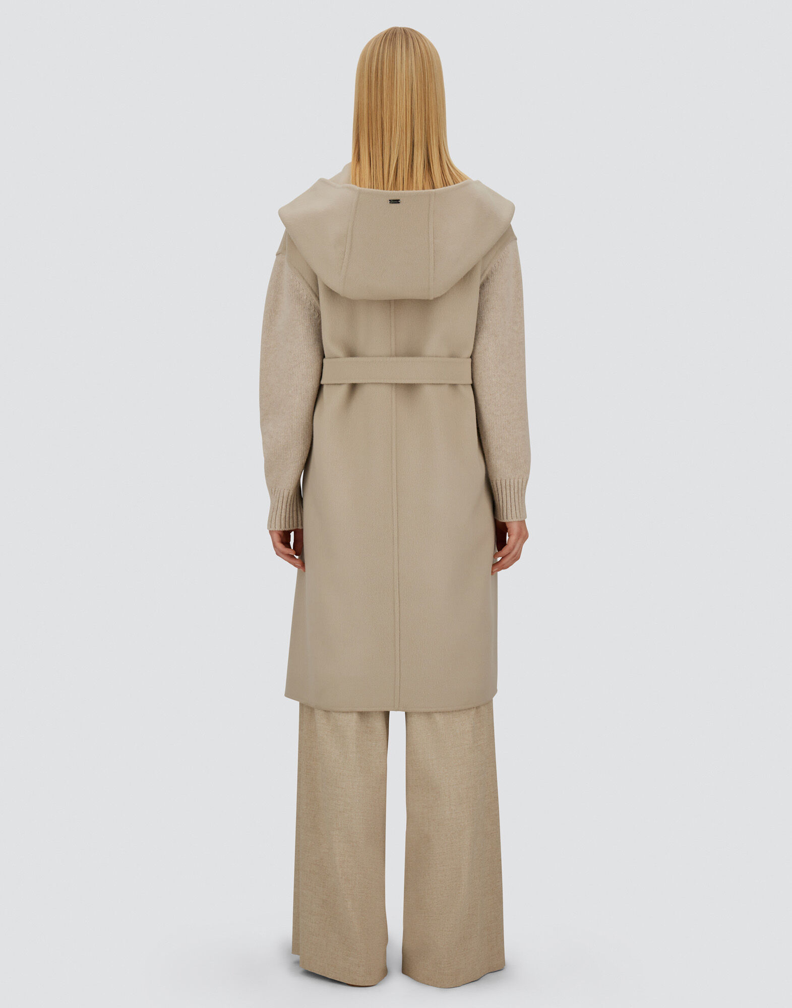 RESORT COAT IN DOUBLE FACED PURE WOOL