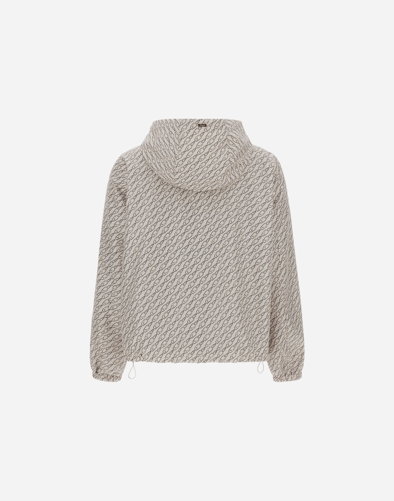 JACKET IN NYLON ICONIC PRINT