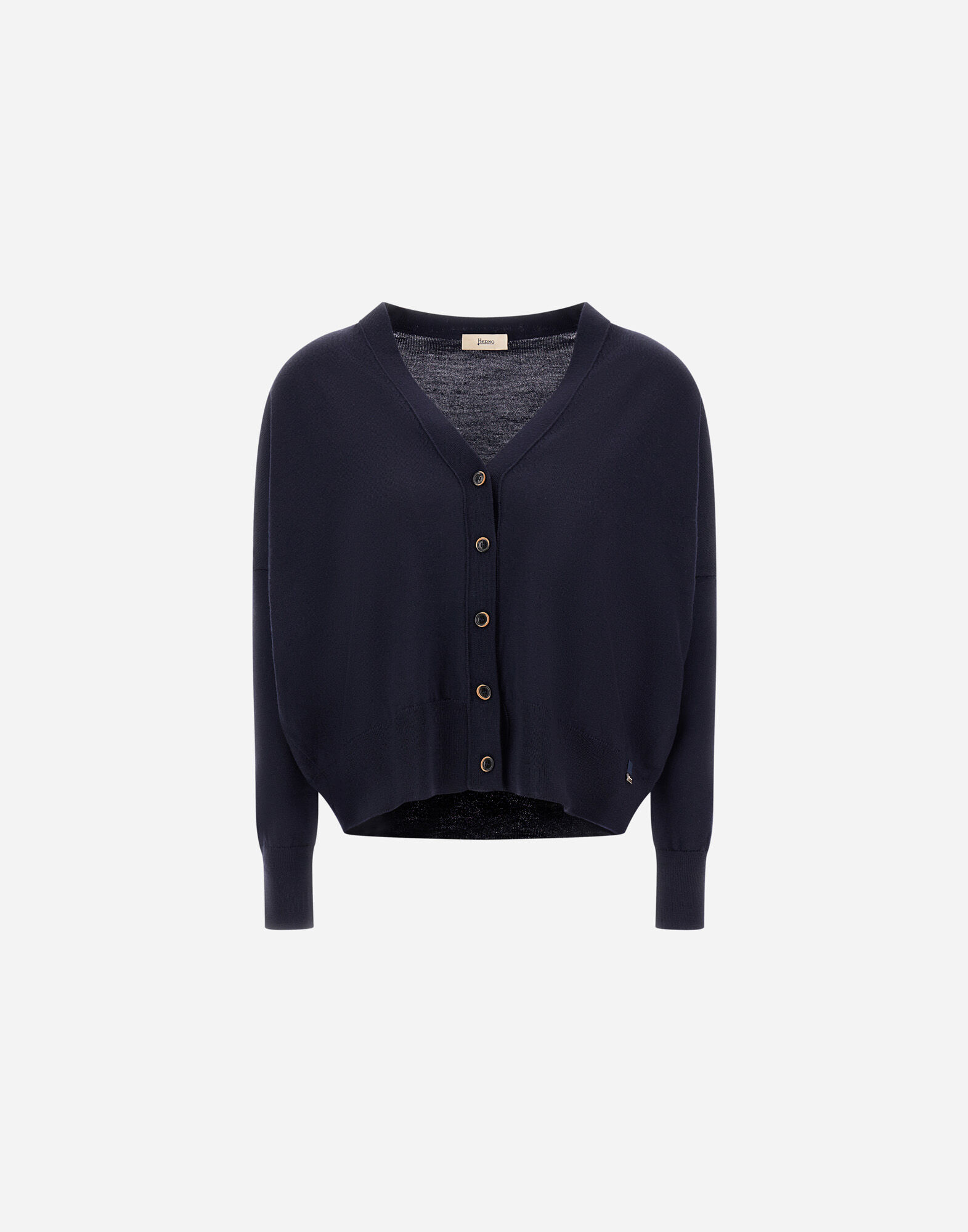 CARDIGAN IN BASIC MERINO WOOL
