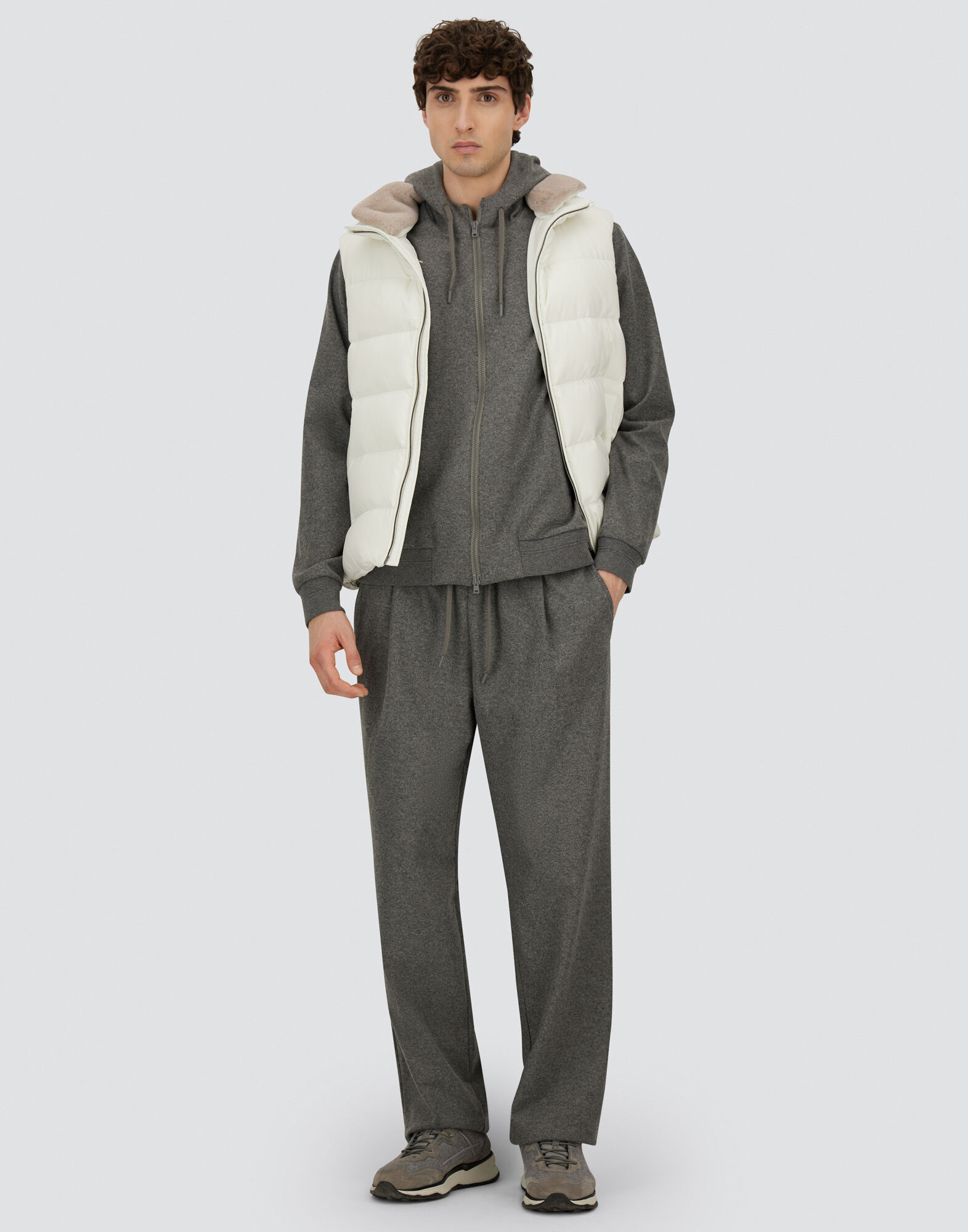 TROUSERS IN DOUBLE JERSEY