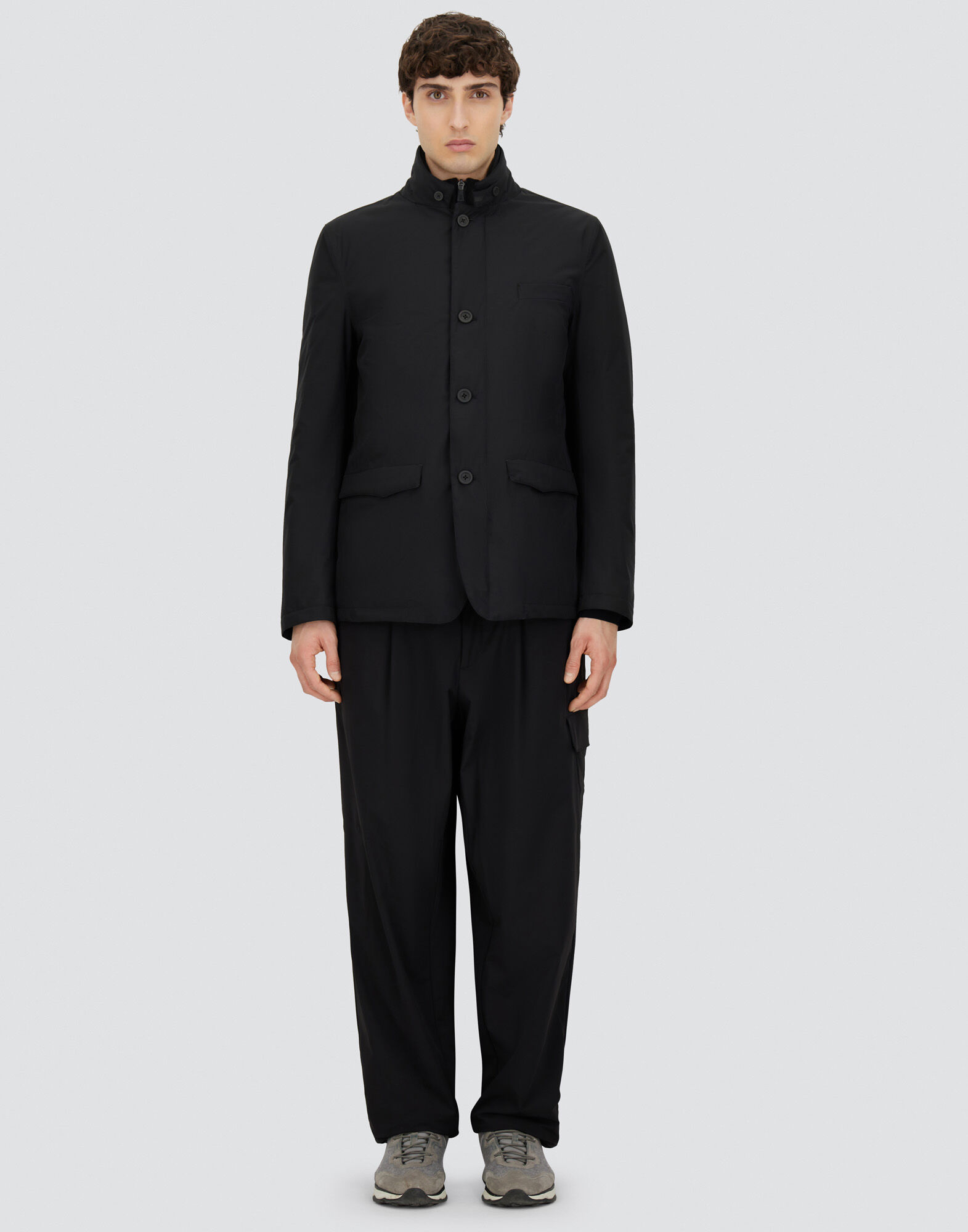BLAZER WITH BIB IN 2-LAYER WINDSTOPPER