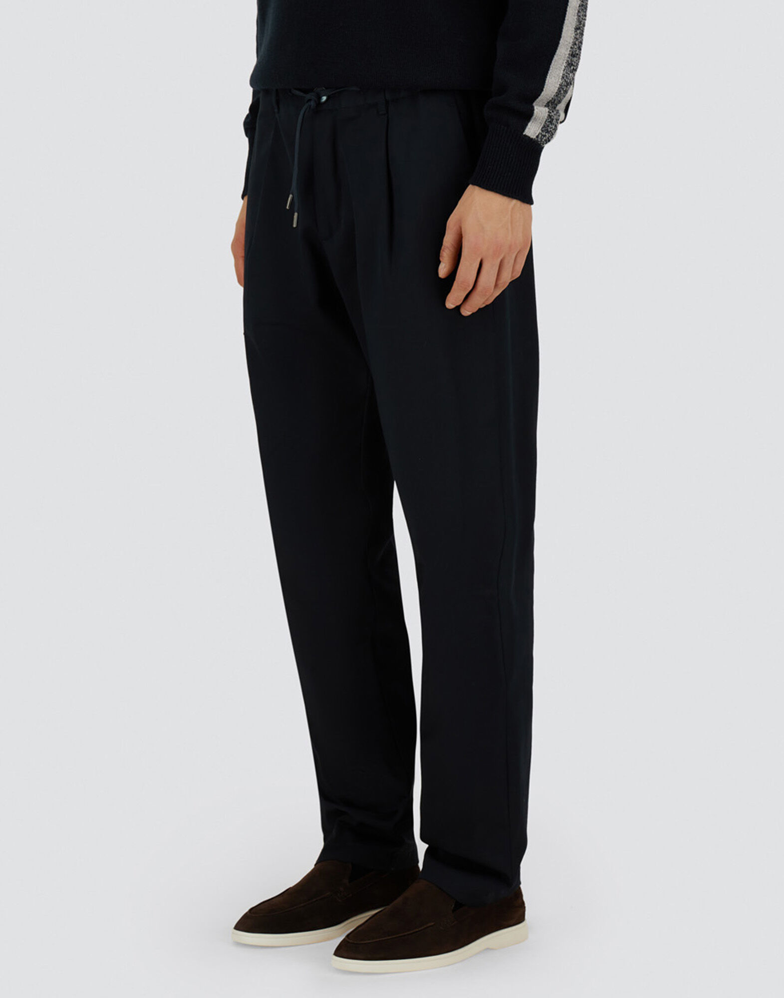 RESORT CARGO TROUSERS IN PURE COTTON