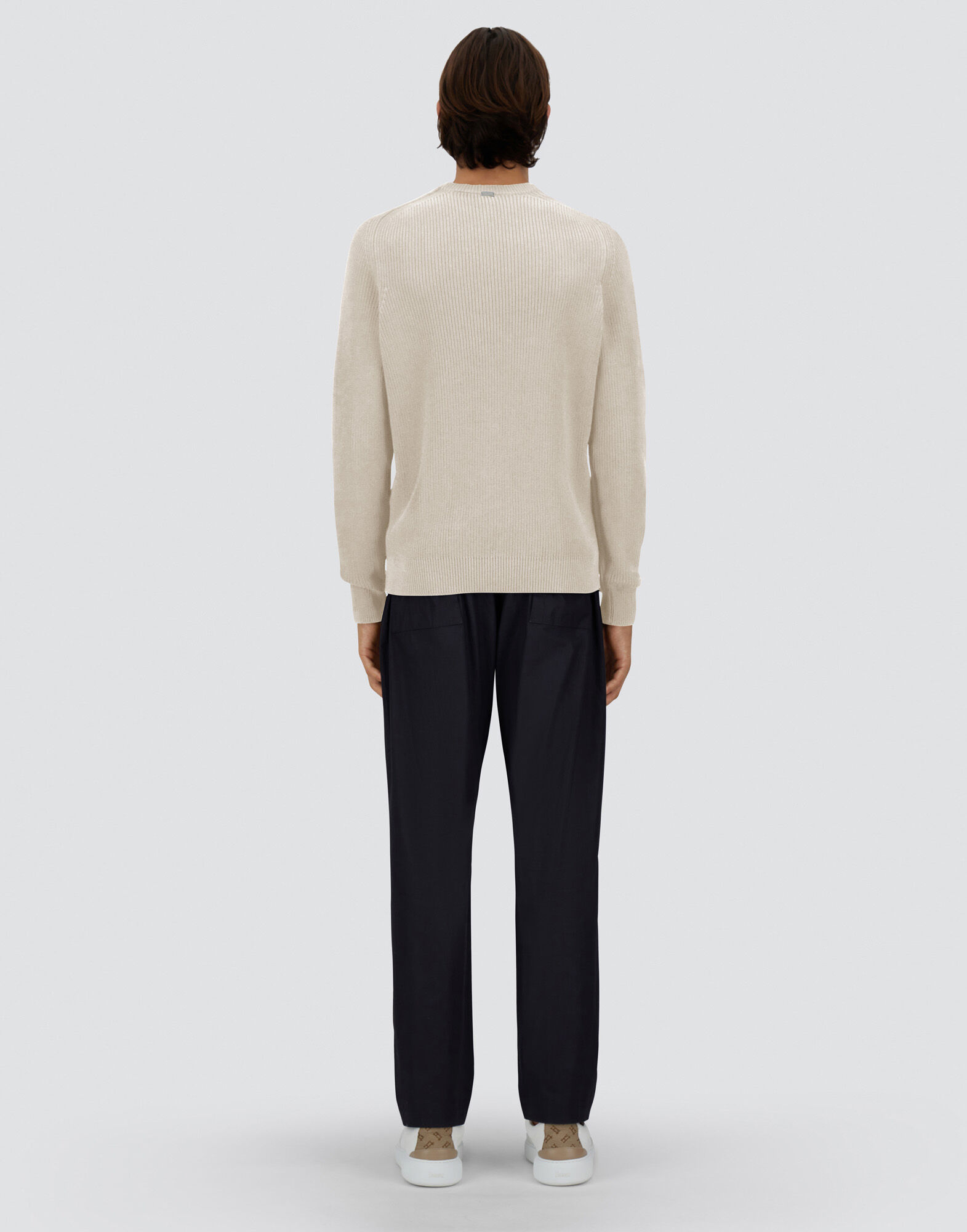 DRY COTTON KNIT SWEATER
