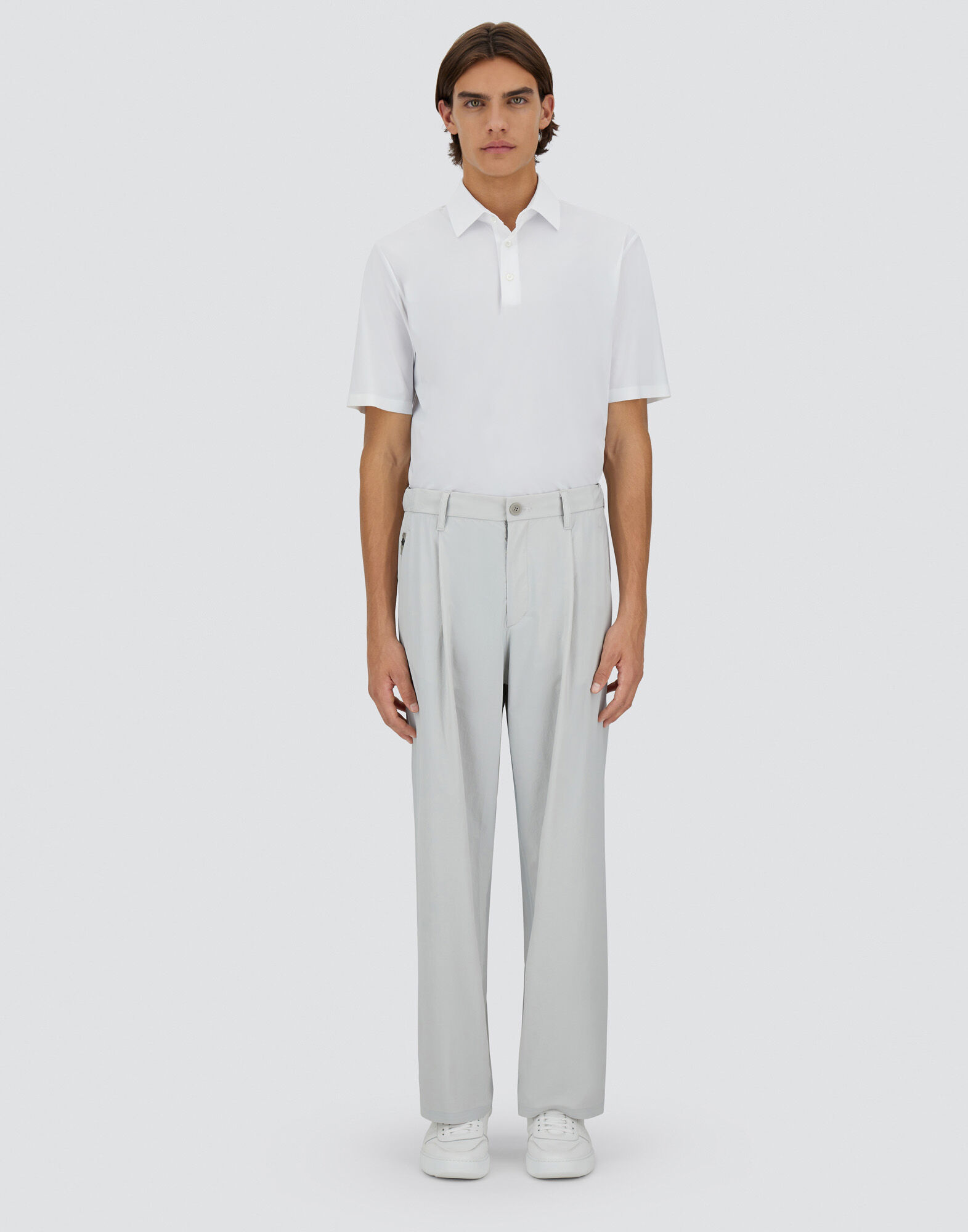 TECH STRETCH WOVEN TROUSERS