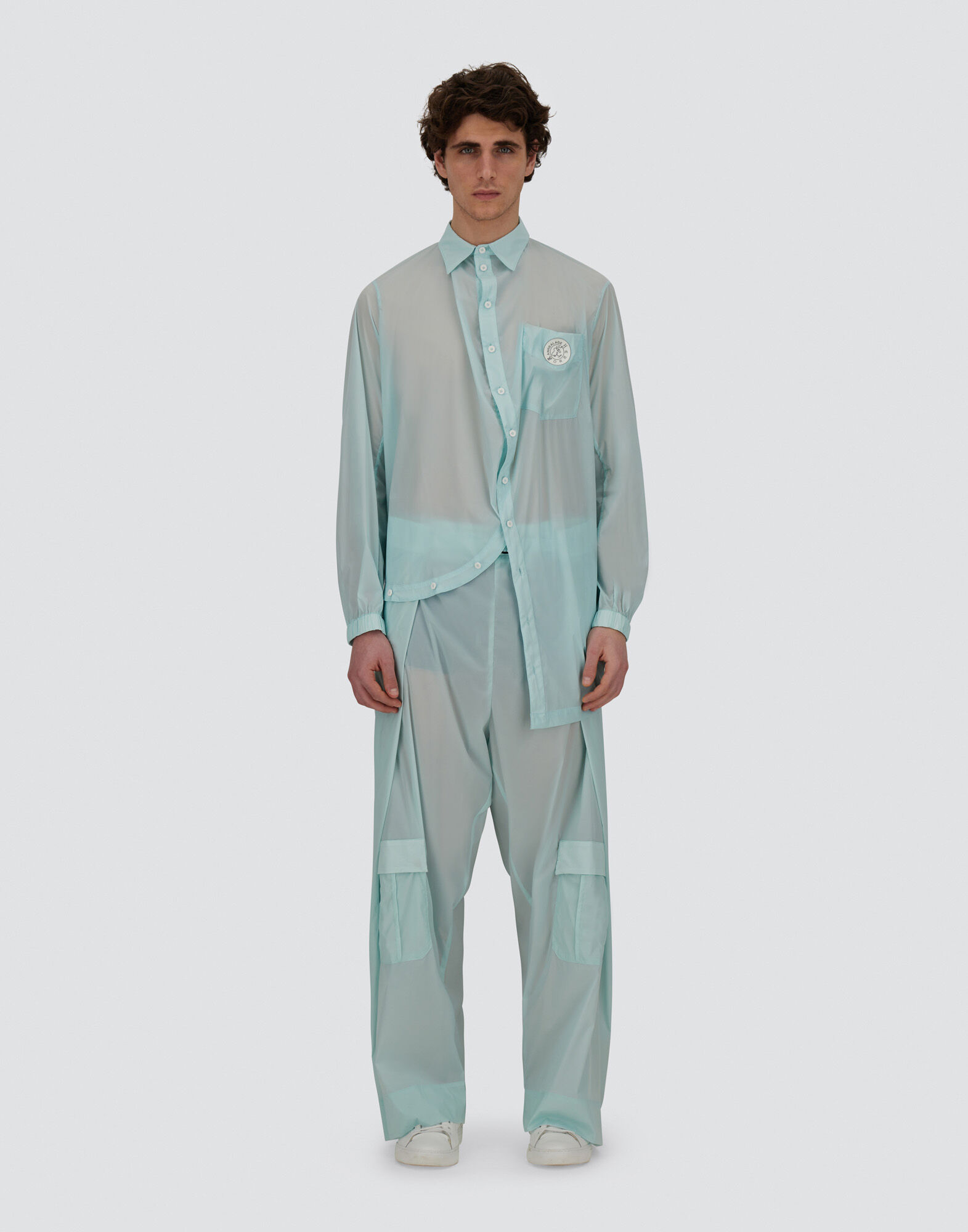 GLOBE TROUSERS IN ECO COTTON FEEL