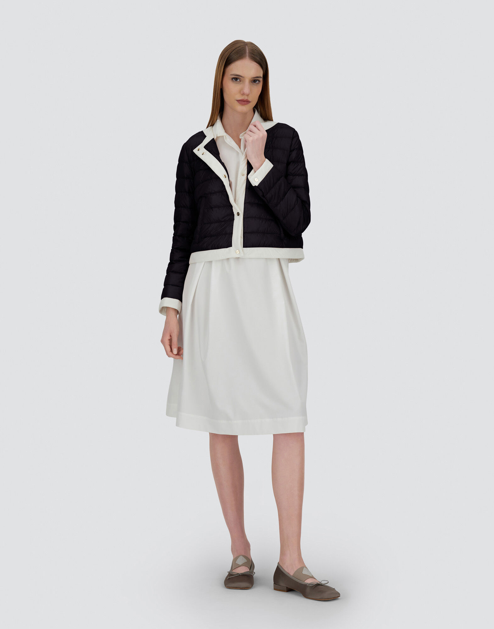 JACKET IN NYLON ULTRALIGHT AND ECOAGE