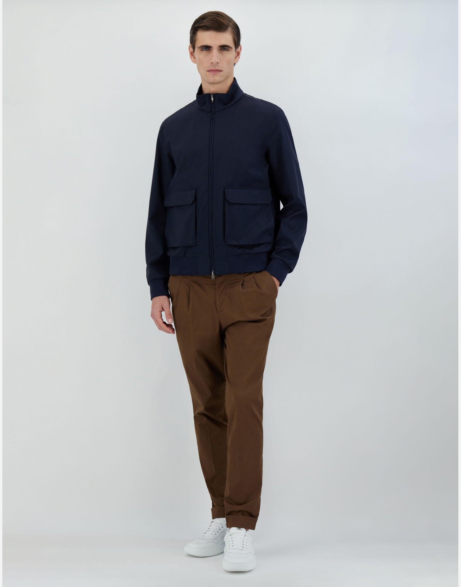 LAYERS WOOL STORM BOMBER JACKET