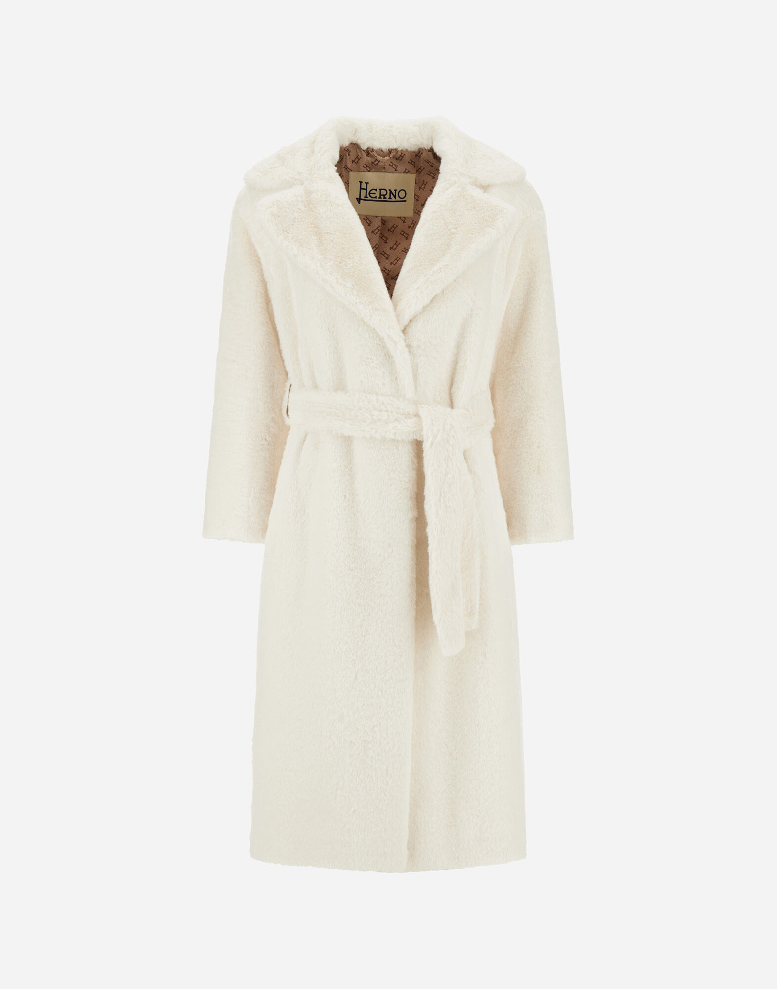 COAT IN SOFT ALTERNATIVE FUR