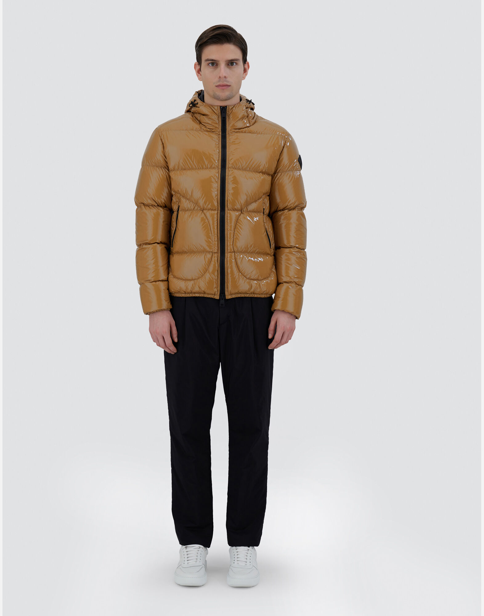 BOMBER JACKET IN GLOSS