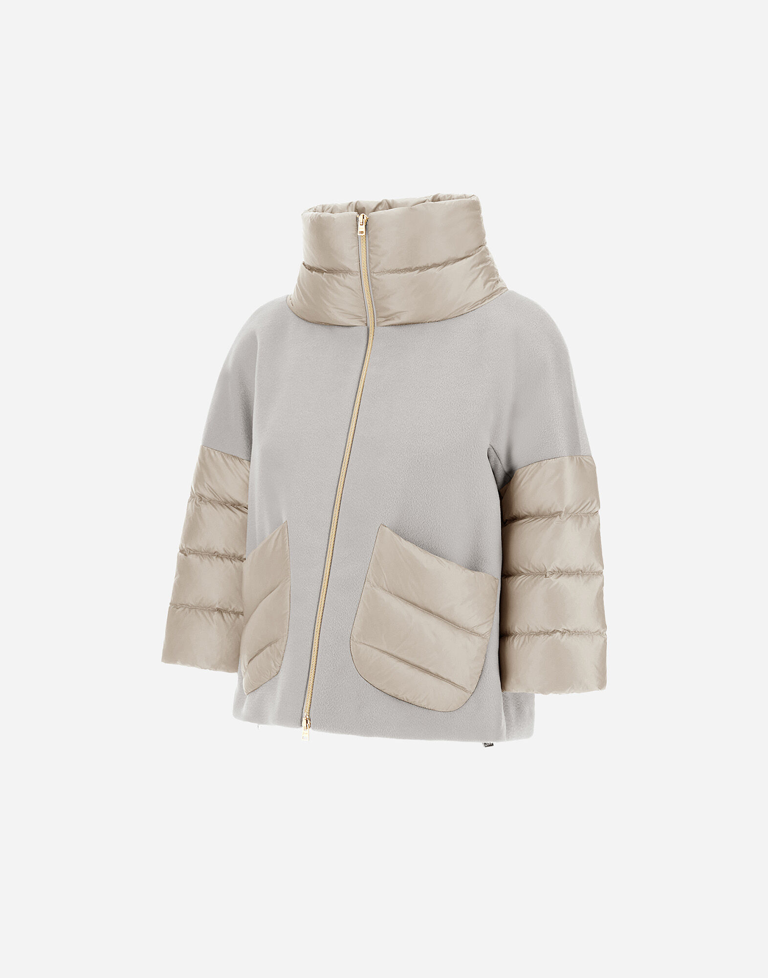 CAPE IN NEW CASHMERE AND NYLON ULTRALIGHT
