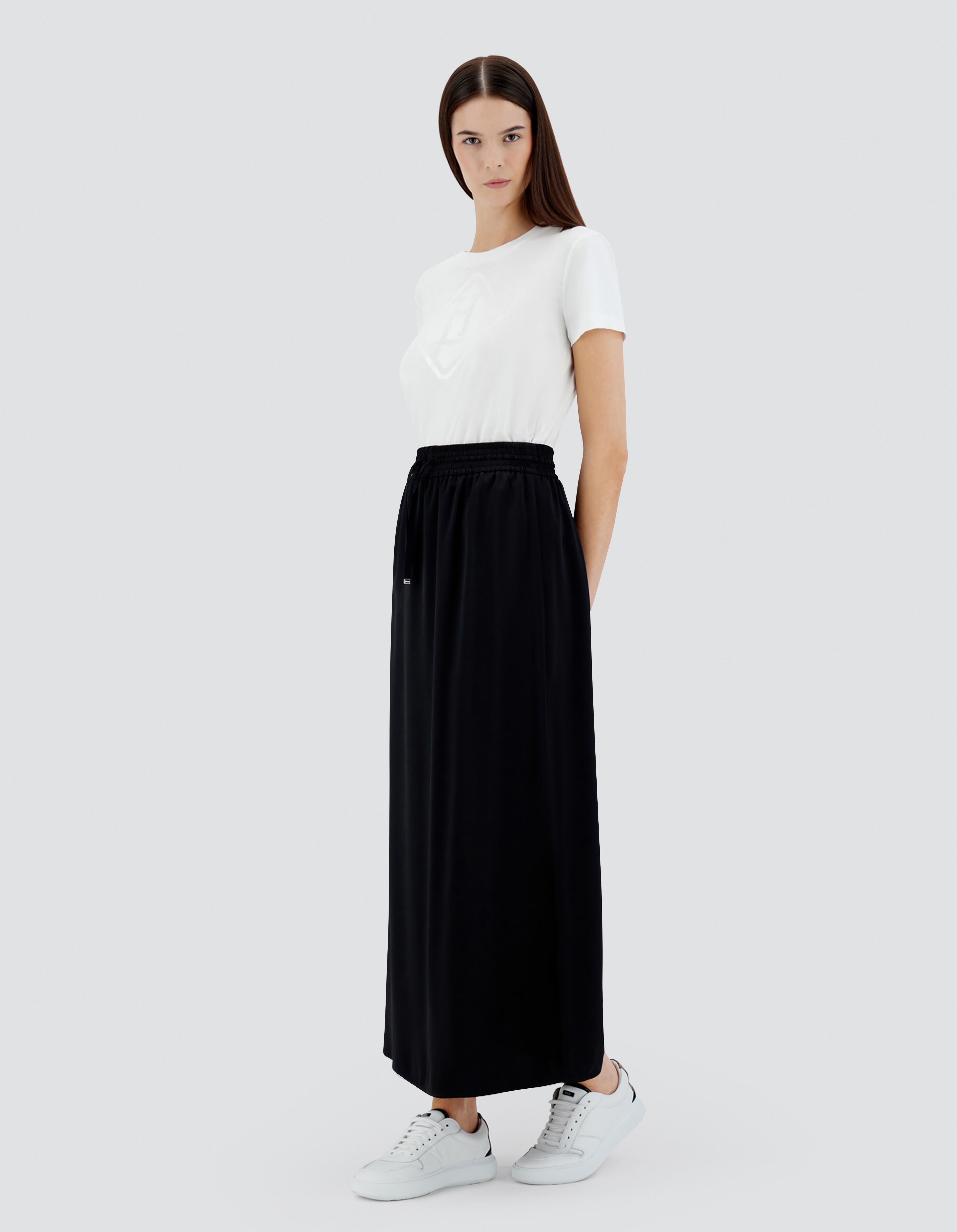 SATIN SKIRT