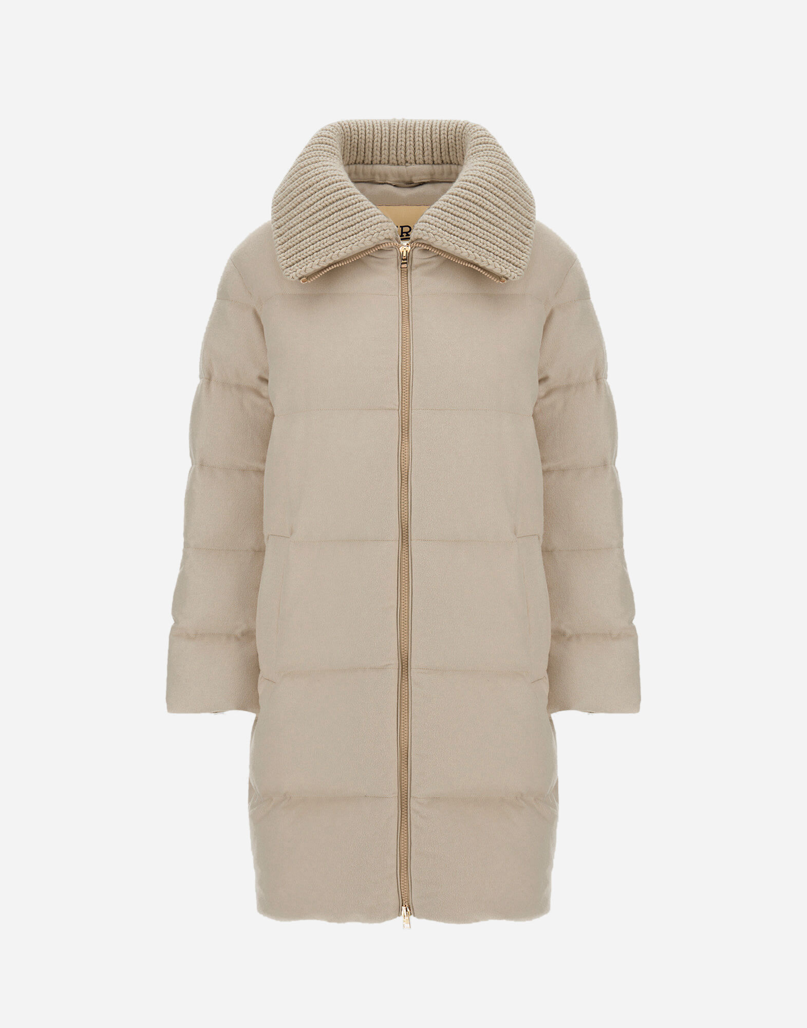 LONG JACKET IN CASHMERE AND SILK