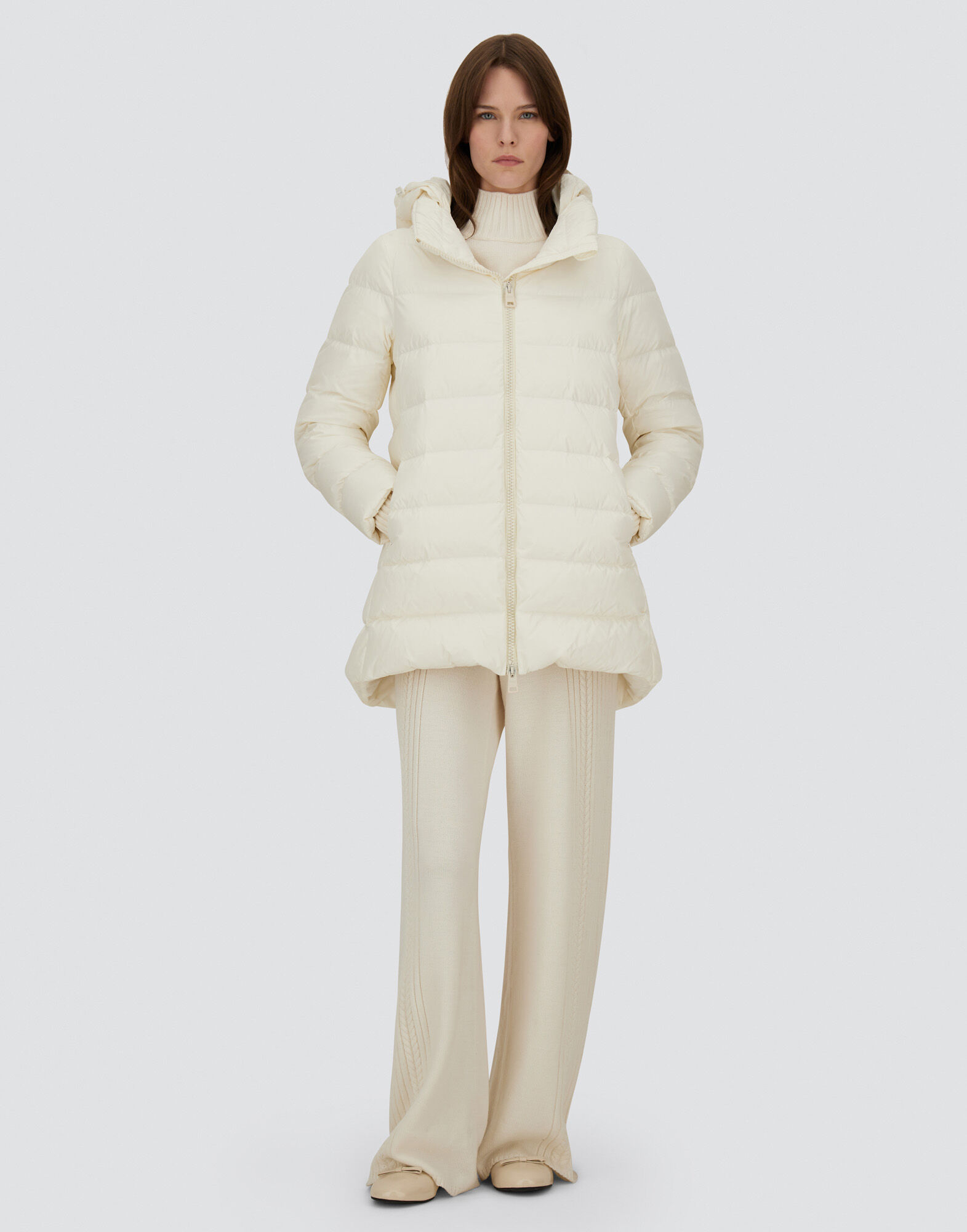 A-SHAPE JACKET IN NYLON CHAMONIX