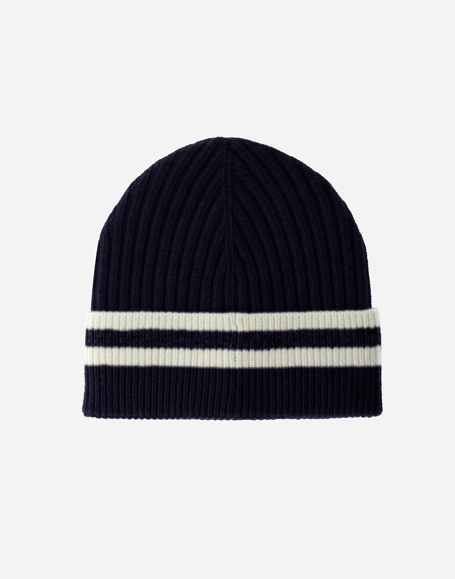 RESORT BEANIE IN DOUBLE RIB WOOL