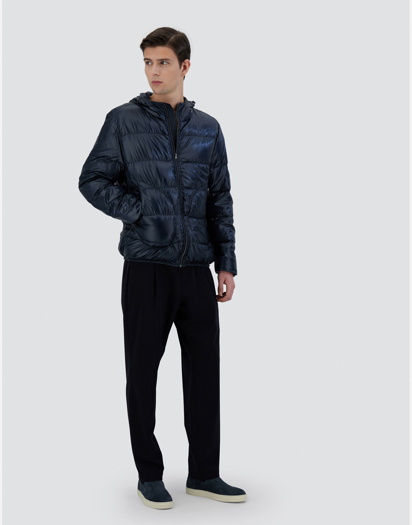 BOMBER JACKET IN NYLON ULTRALIGHT