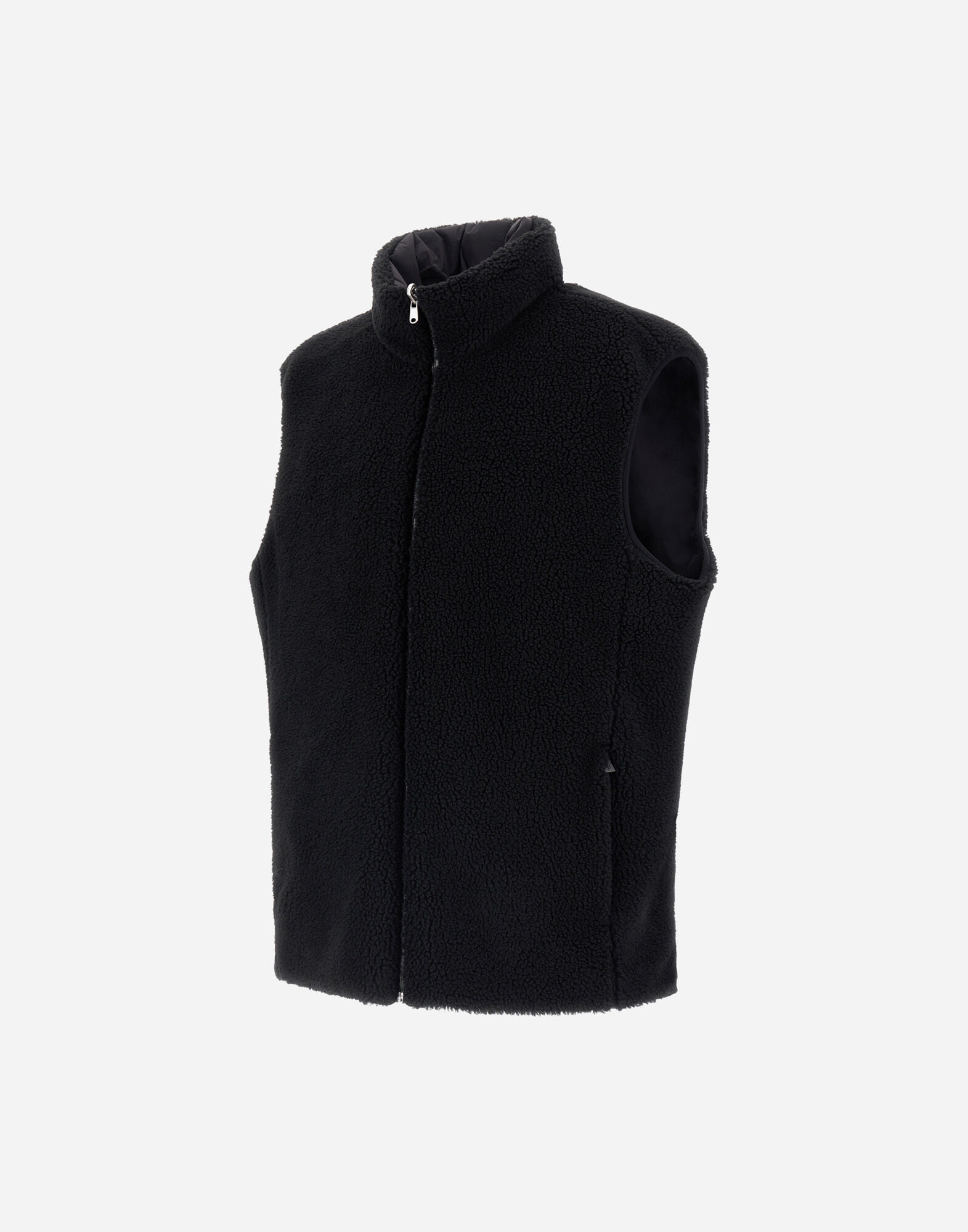 VEST IN TEDDY FABRIC