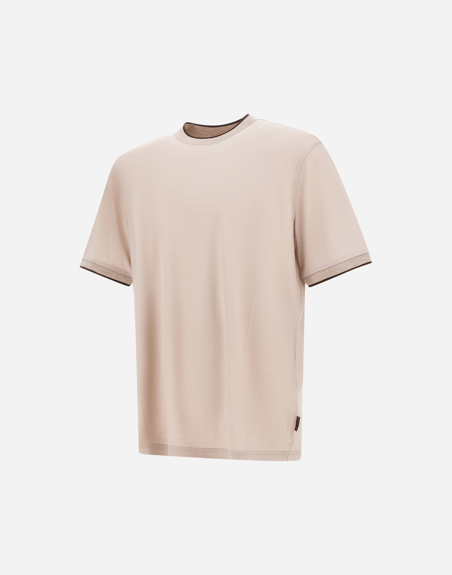 T-SHIRT IN SOFT WOOL JERSEY