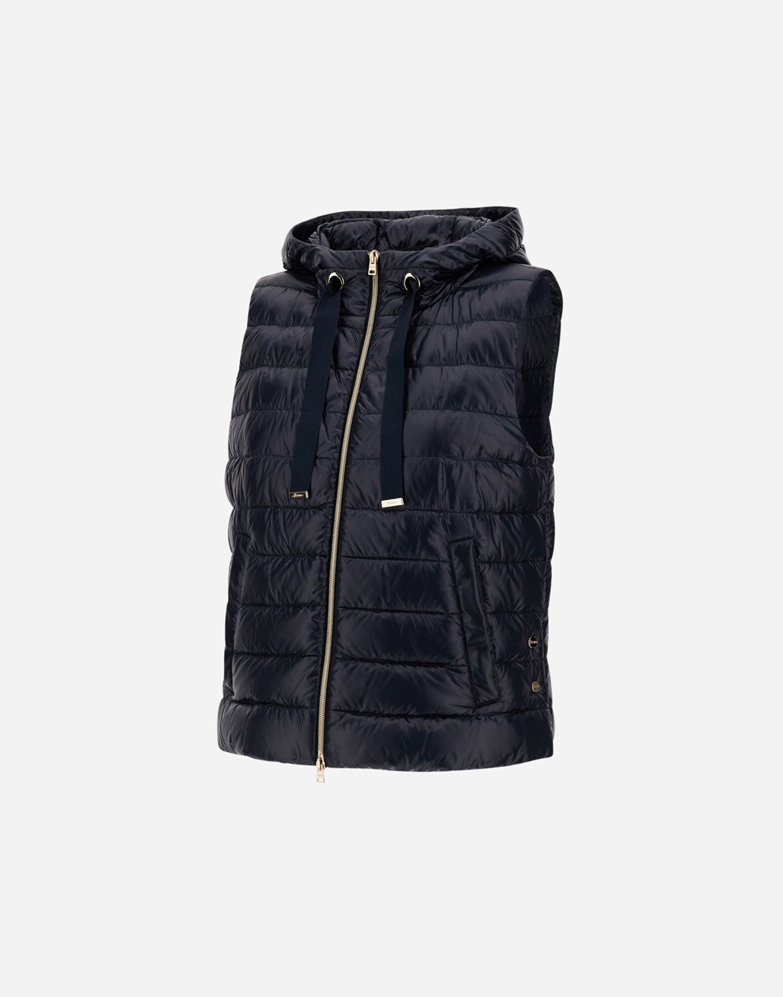 VEST IN NYLON ULTRALIGHT AND MONOGRAM LUREX