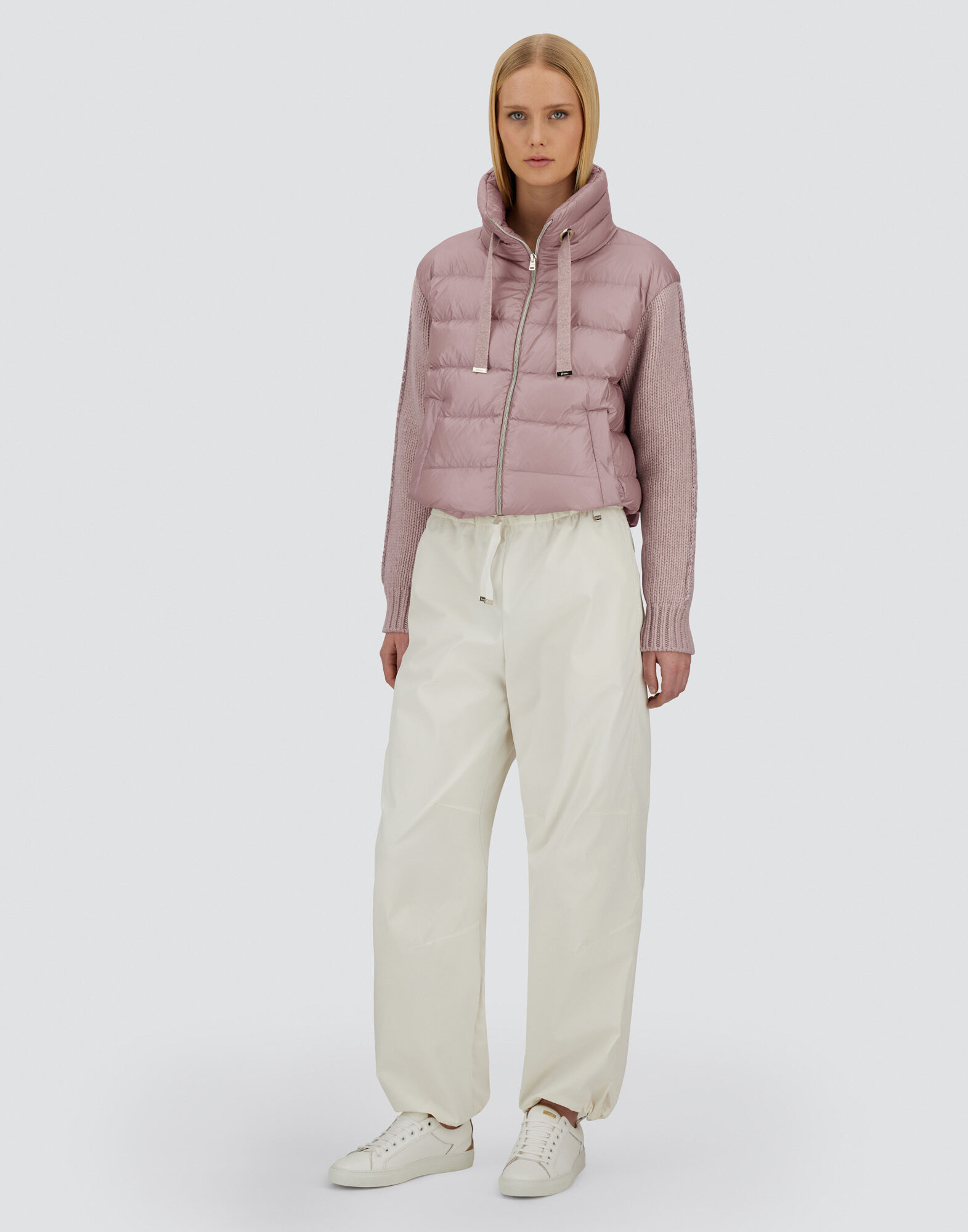 RESORT JACKET IN NYLON ULTRALIGHT & KNIT