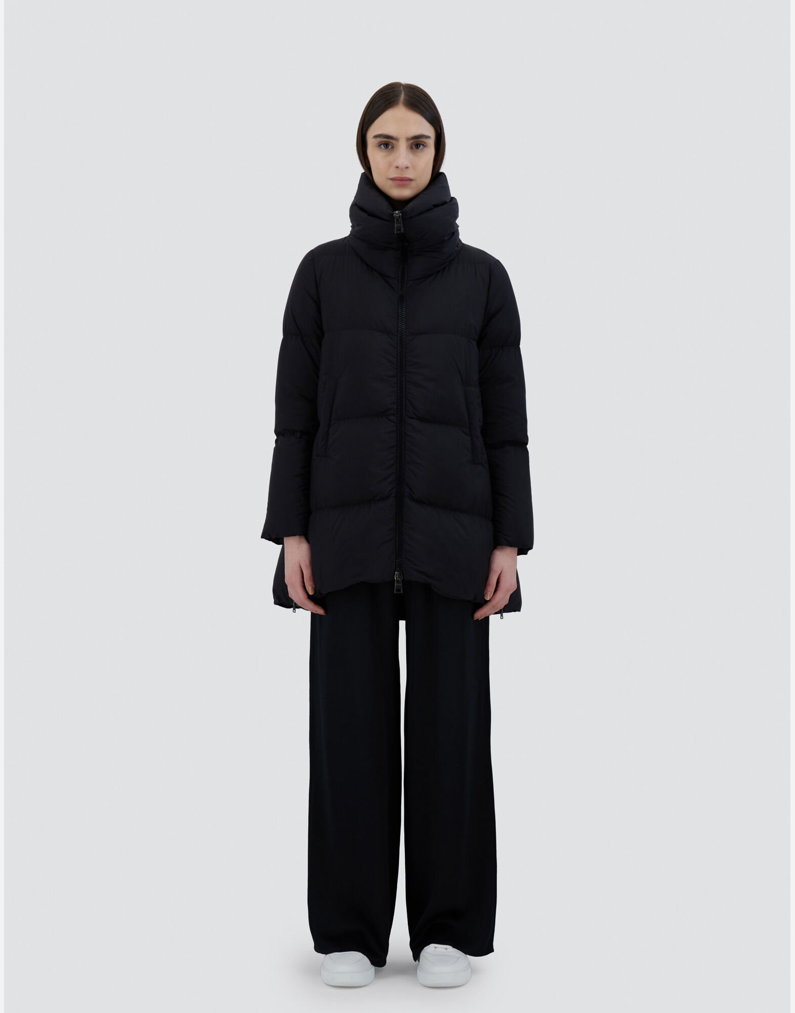 A-SHAPE JACKET IN ECOAGE