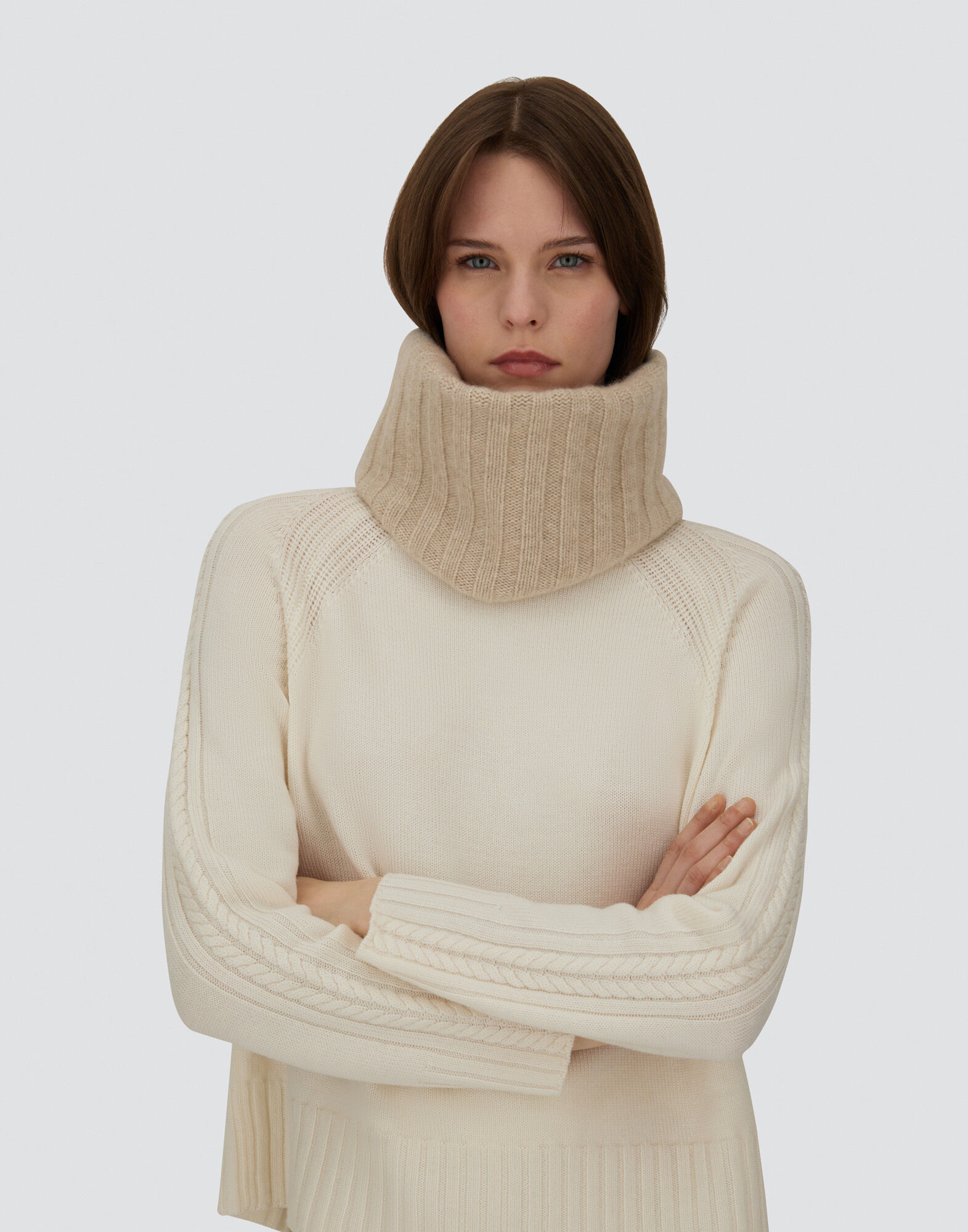 NECK WARMER IN PURE CASHMERE