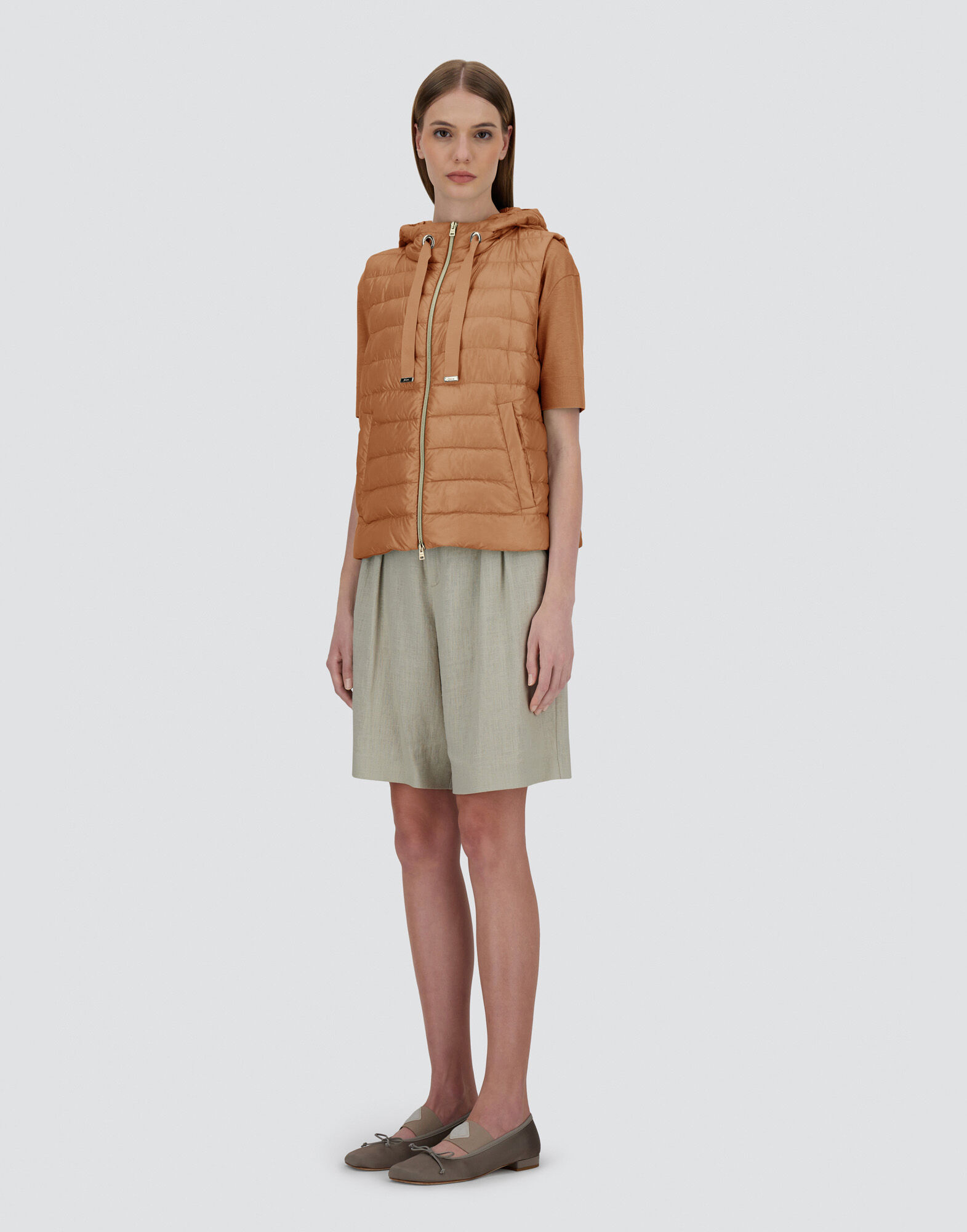 VEST IN NYLON ULTRALIGHT AND MONOGRAM