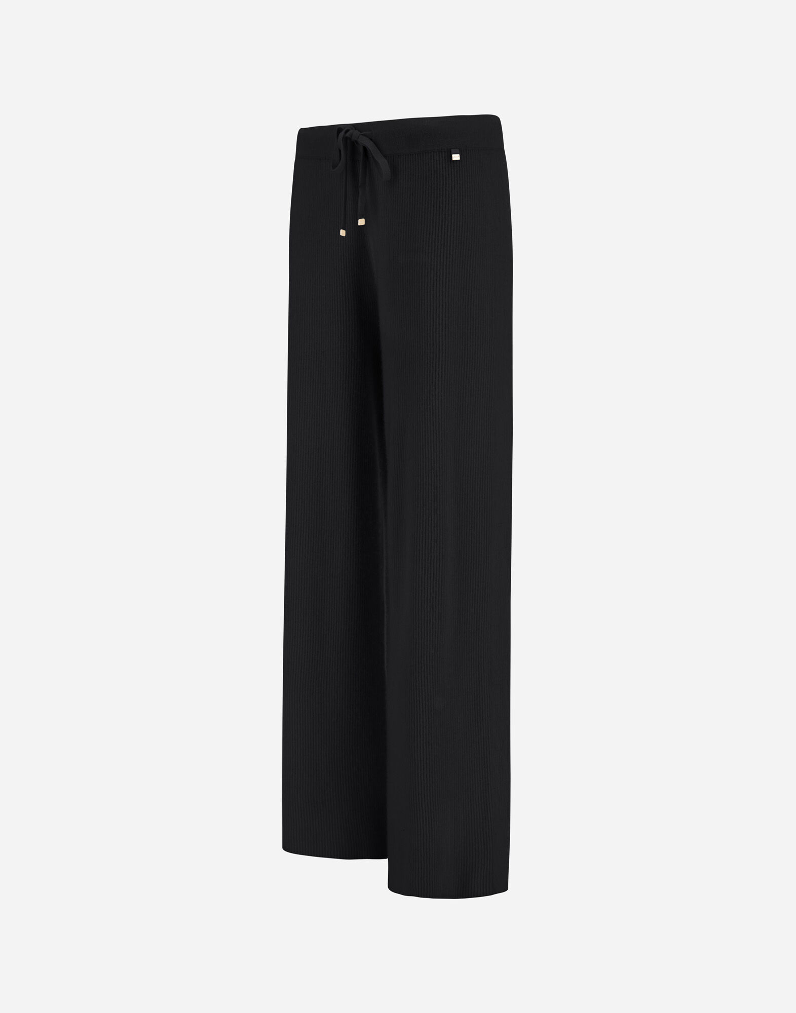 TROUSERS IN RIBBED WOOL CASHMERE