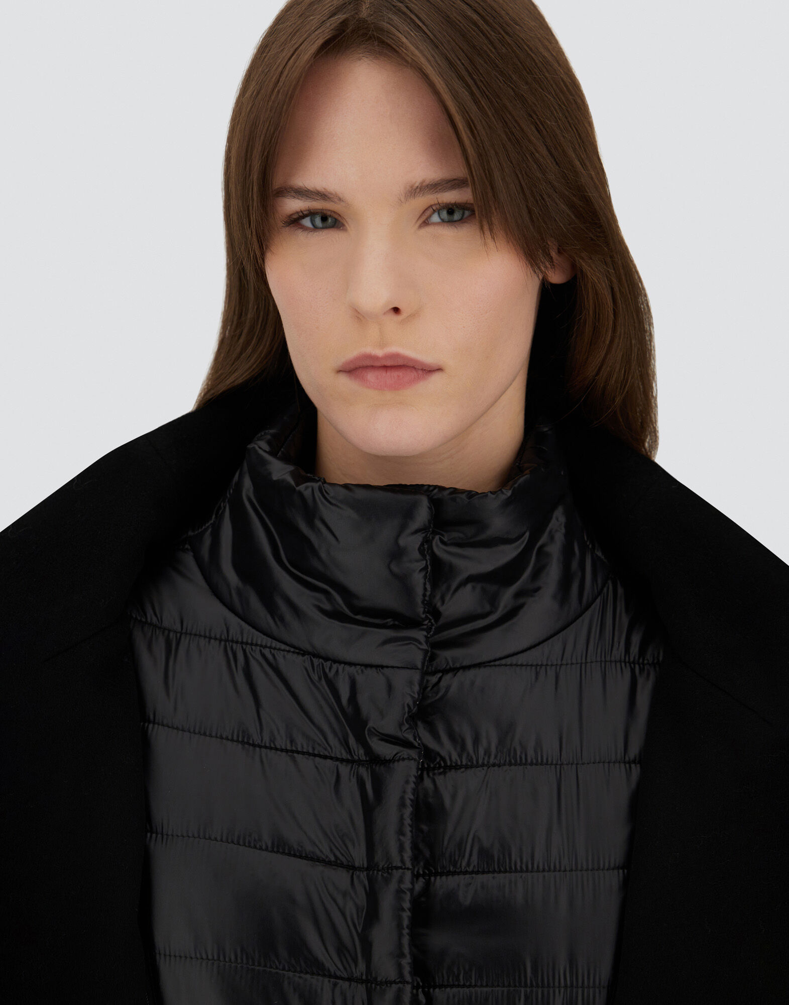 COAT IN LUXURY WOOL AND NYLON ULTRALIGHT
