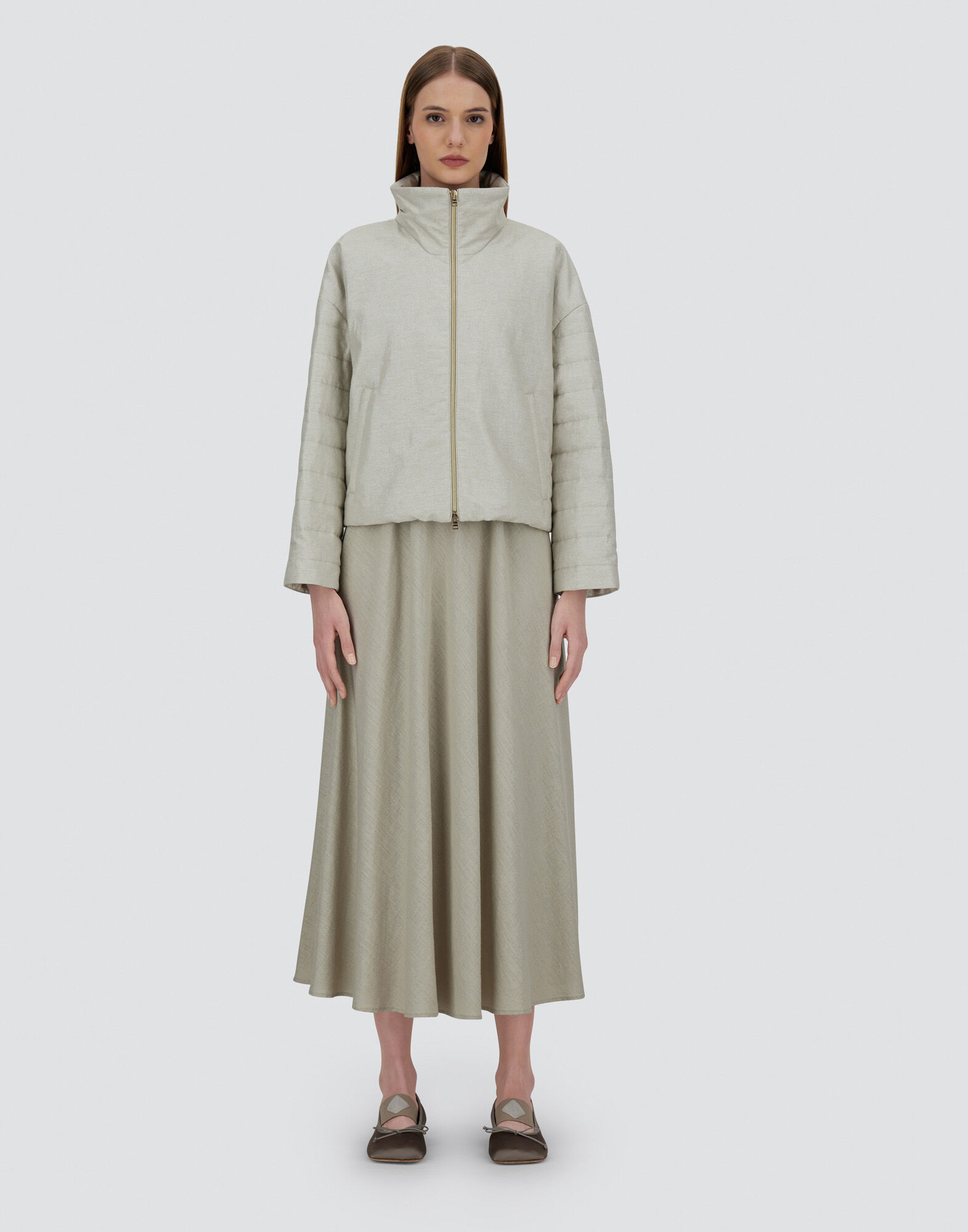 JACKET IN BRIGHT LINEN
