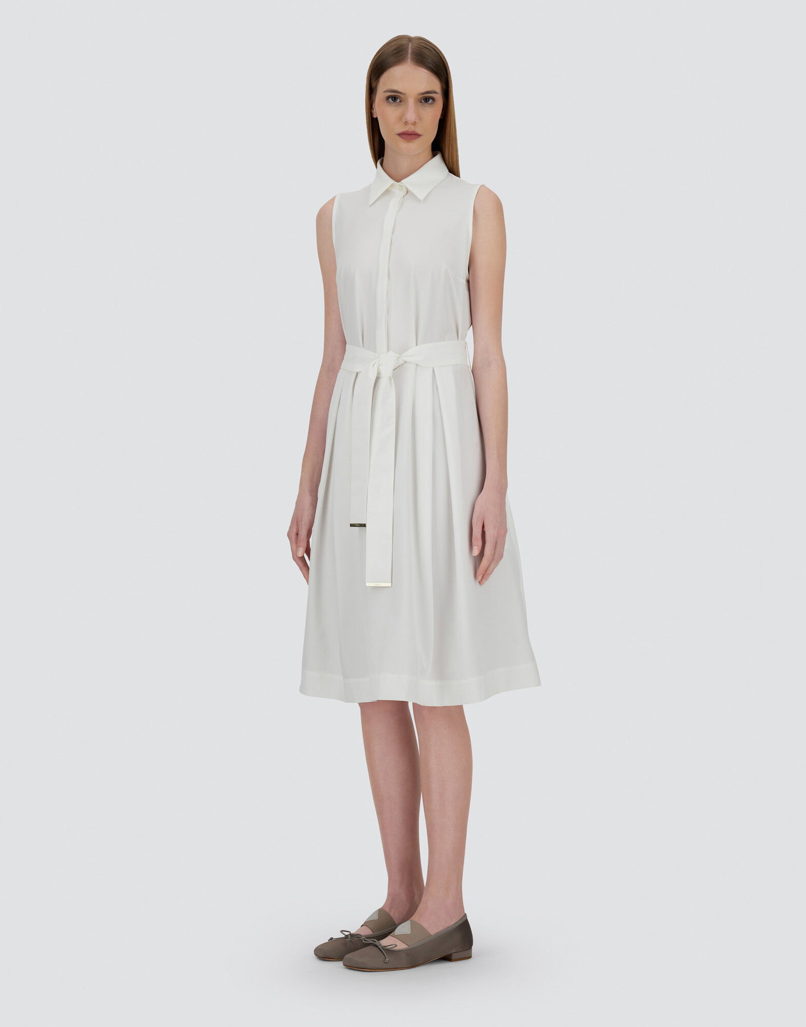 DRESS IN STRUCTURED NYLON