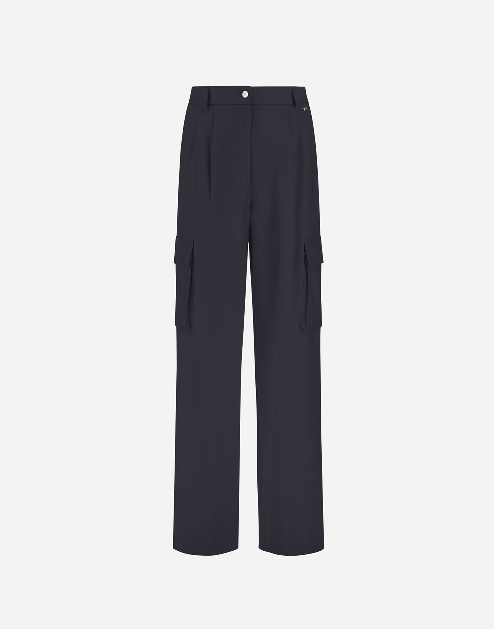 CARGO TROUSERS IN FLUID WOOL