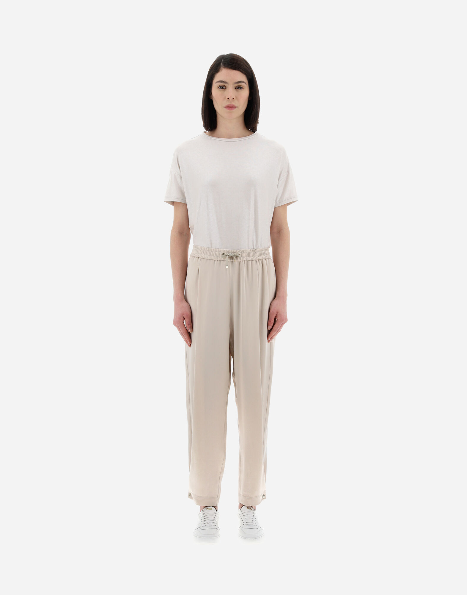 RESORT TROUSERS IN SATIN EFFECT