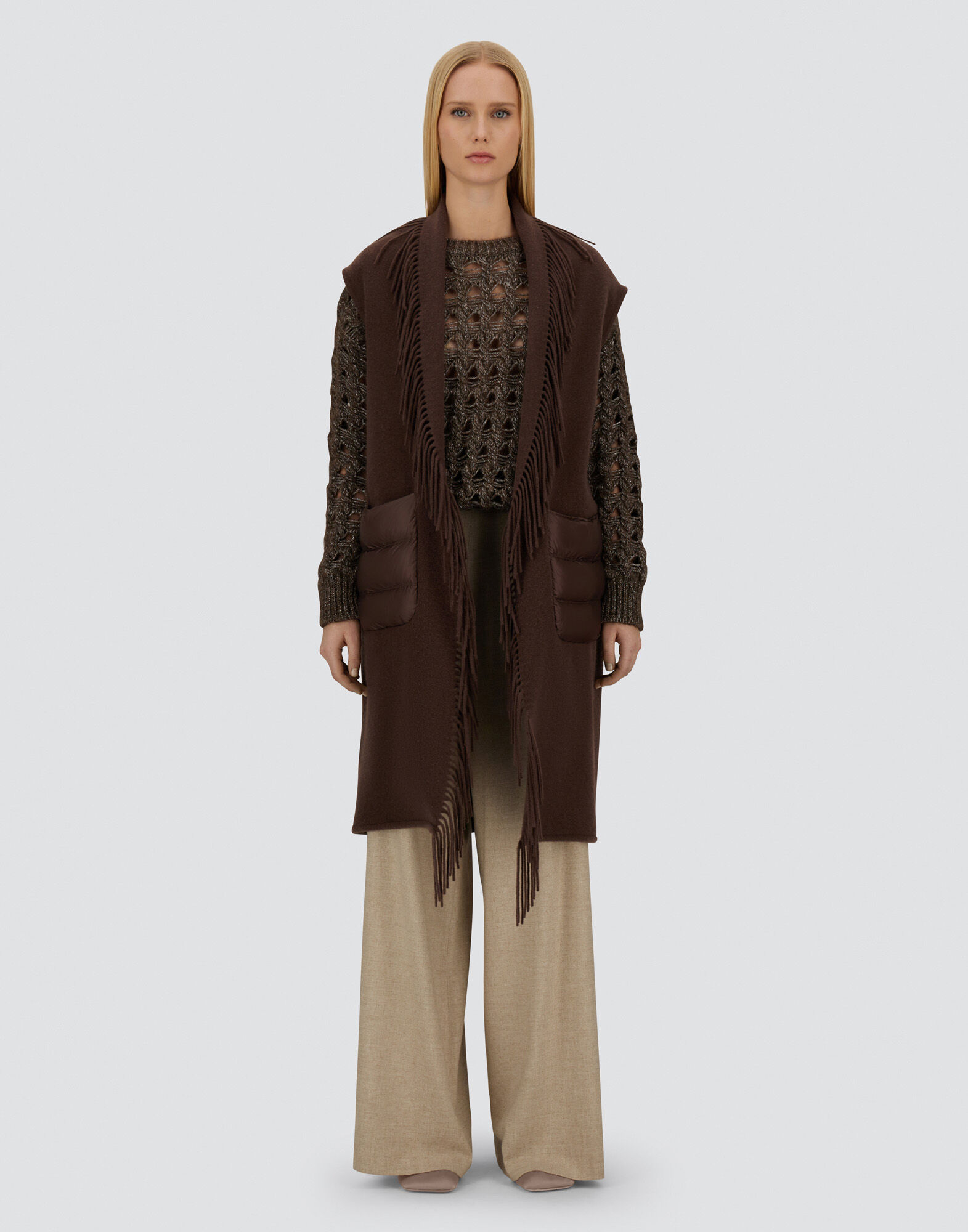 RESORT WAISTCOAT IN WARMY & NYLON ULTRALIGHT