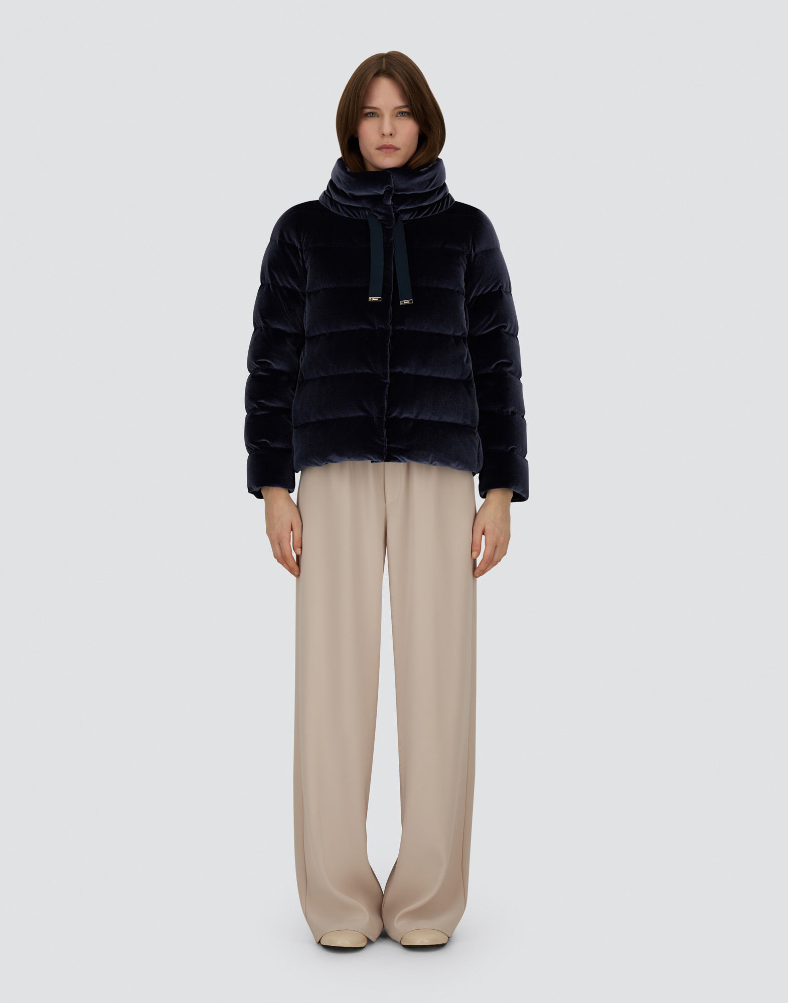 JACKET IN SMOOTH VELVET