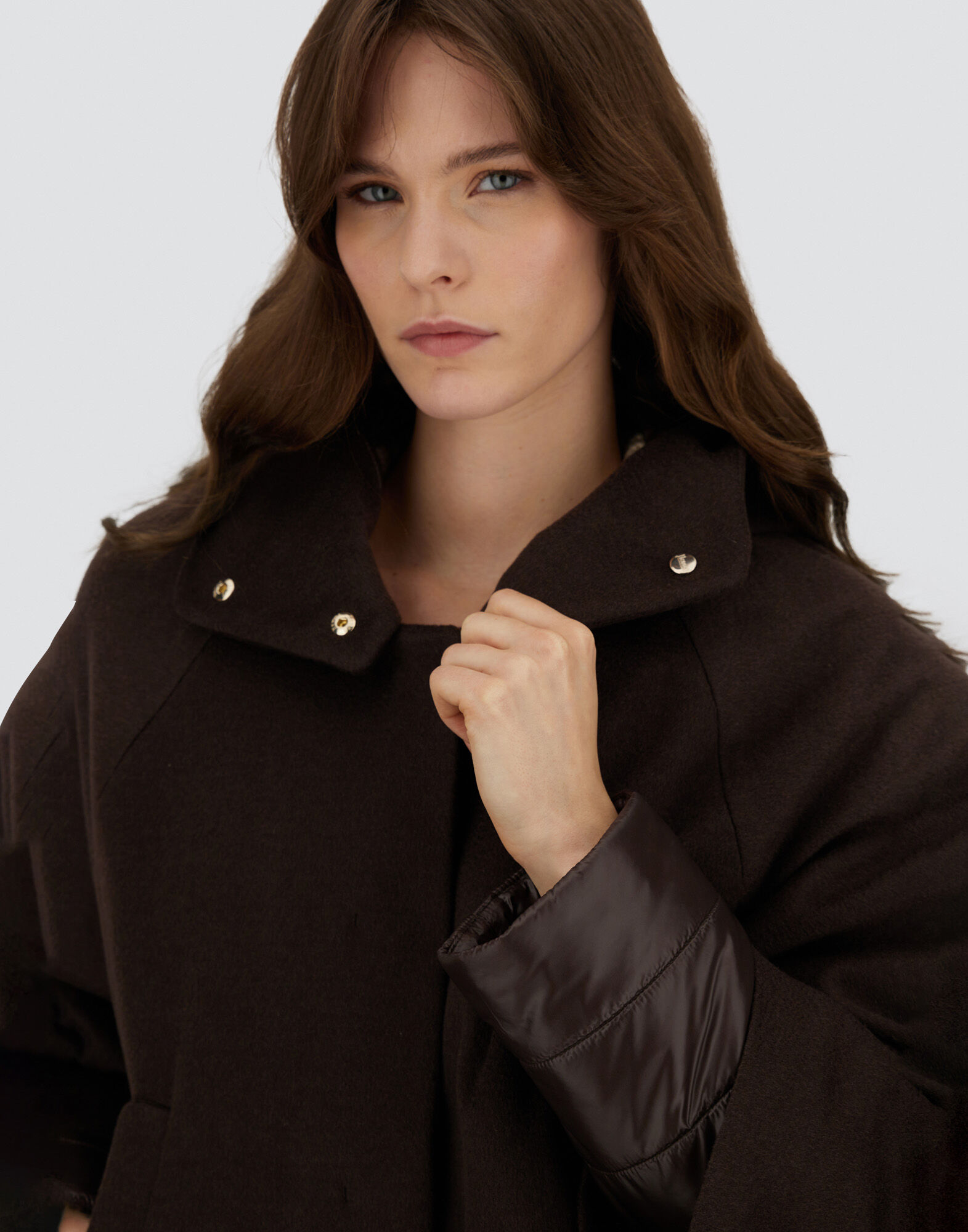 CAPE IN PURE CASHMERE AND NYLON ULTRALIGHT