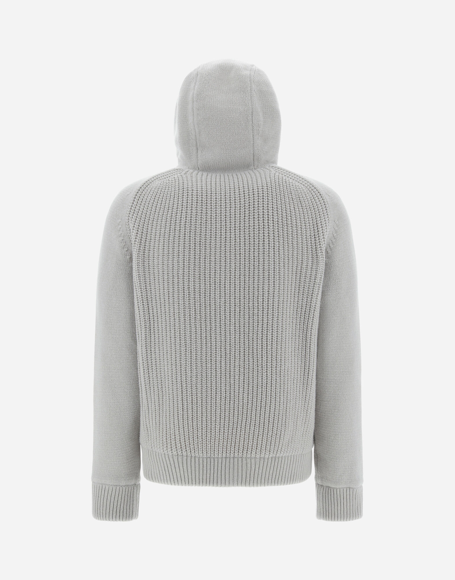 RESORT CARDIGAN IN STOCKING-STITCHED CARDED WOOL