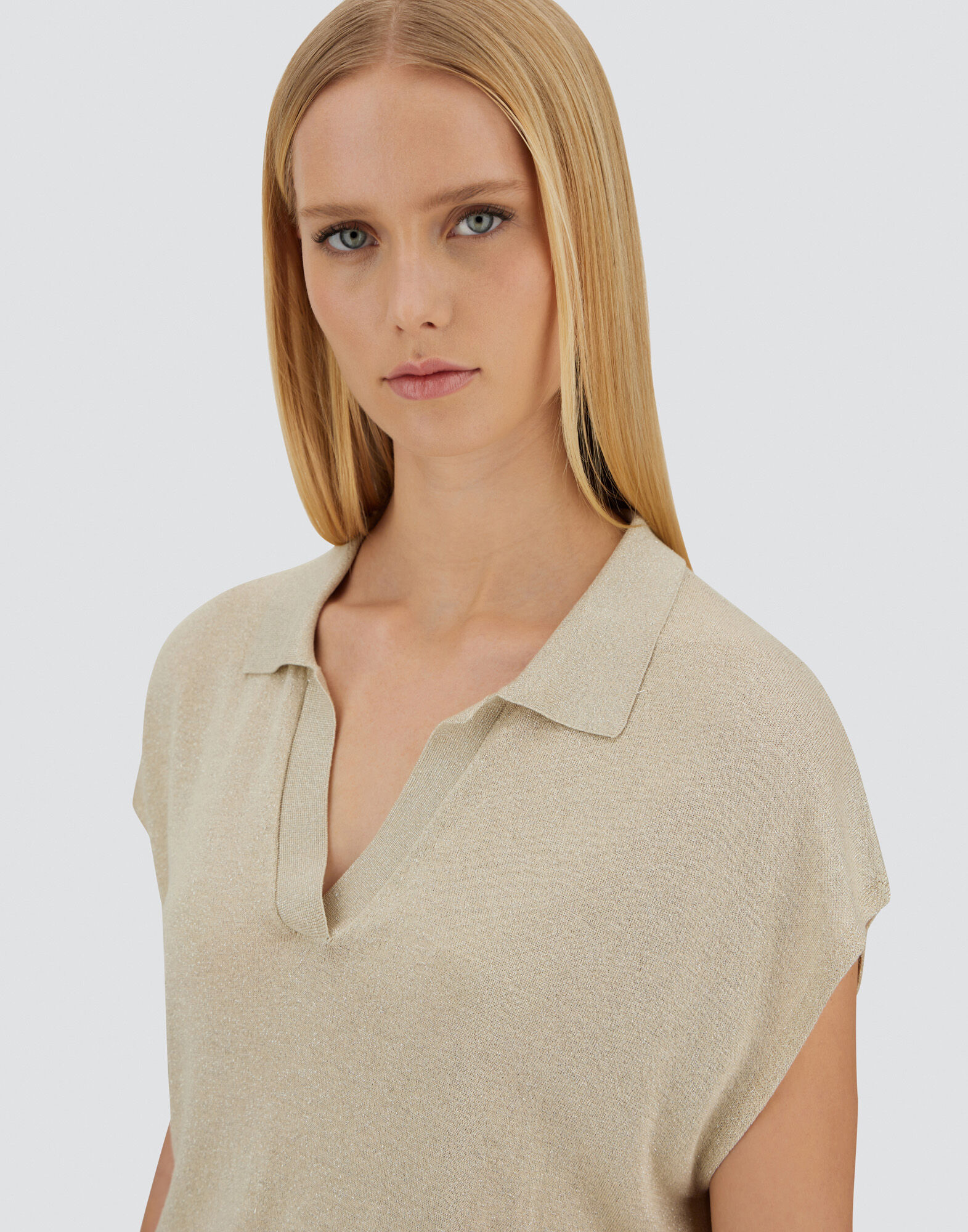 RESORT POLO SHIRT IN BRIGHT KNIT